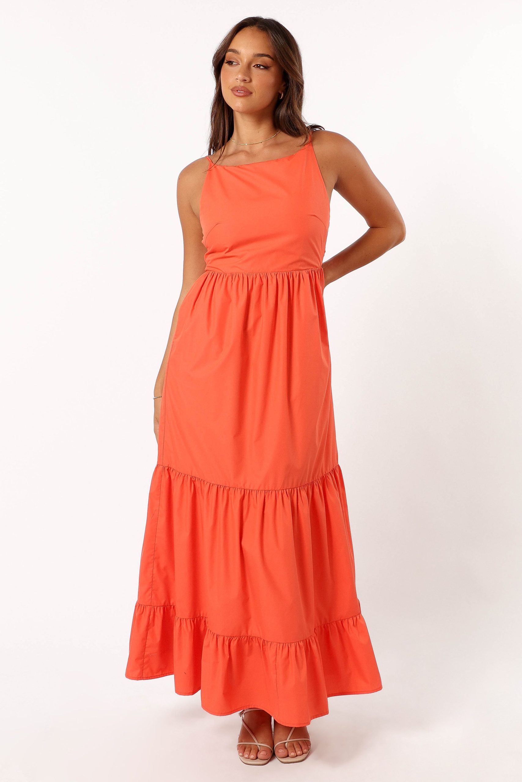 Blakely Maxi Dress - Orange - Image 9