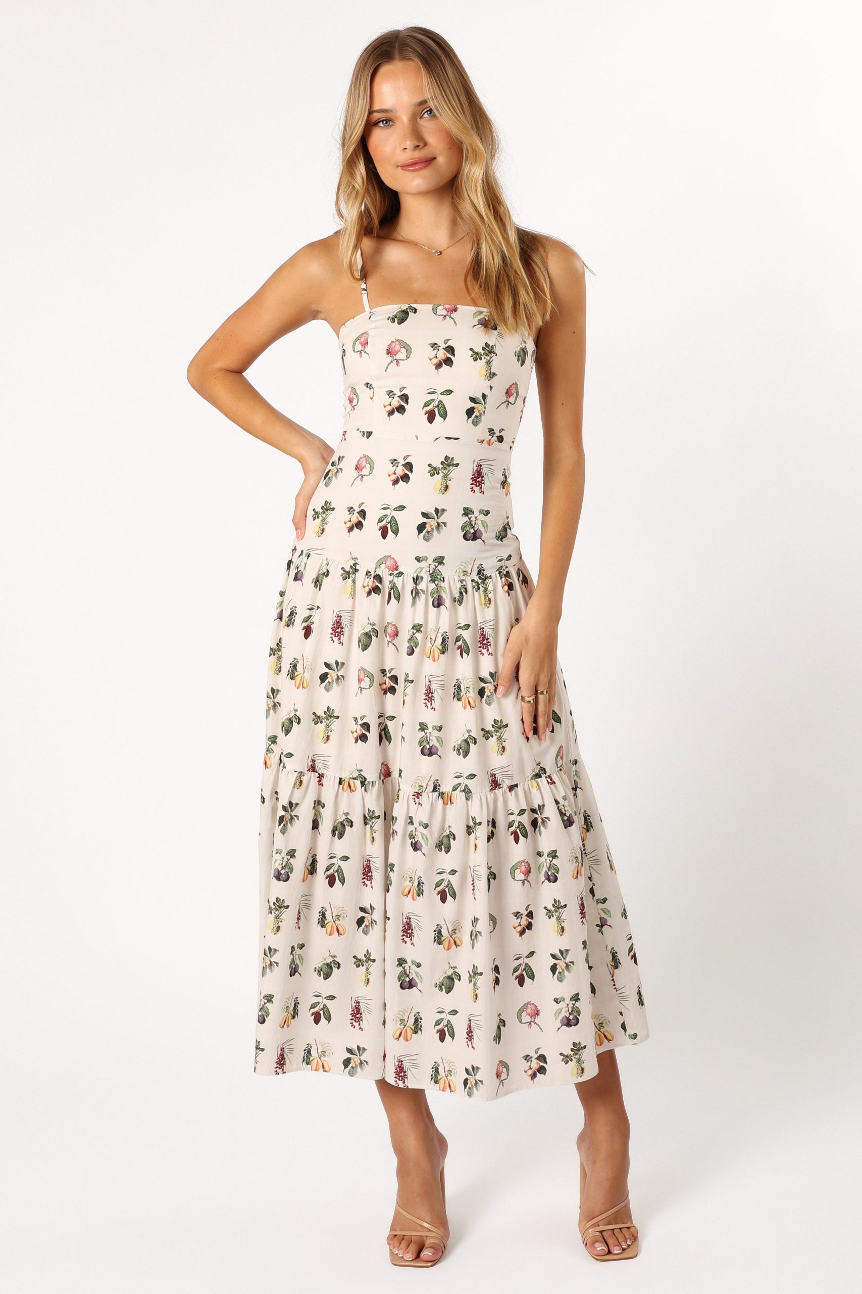 Botanique Midi Dress - Floral - Image 2