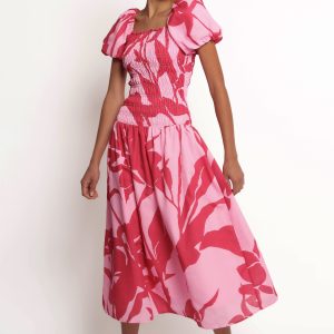 Bradley Maxi Dress - Pink Floral