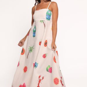 Brea Maxi Dress - Tutti Fruitti