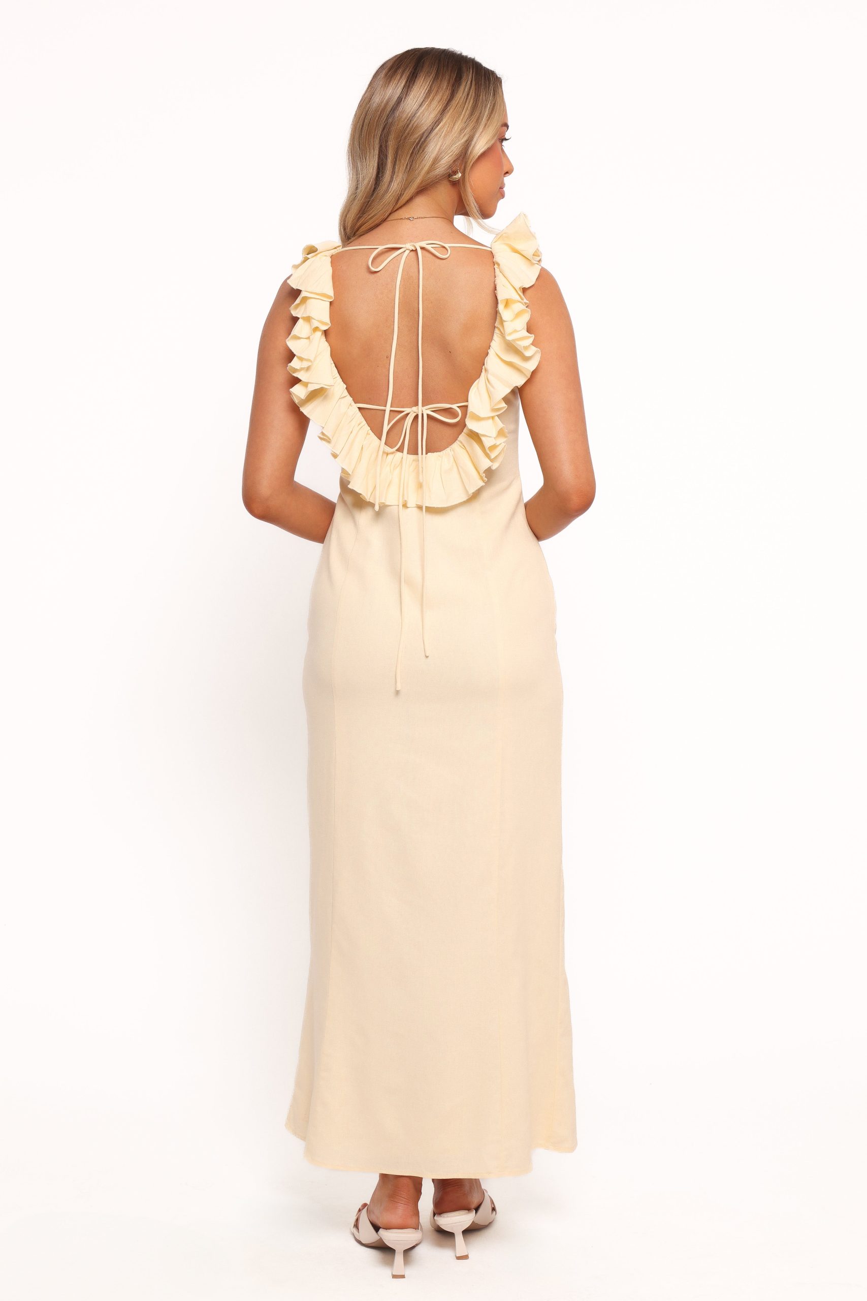 Brienne Maxi Dress - Butter Yellow - Image 2