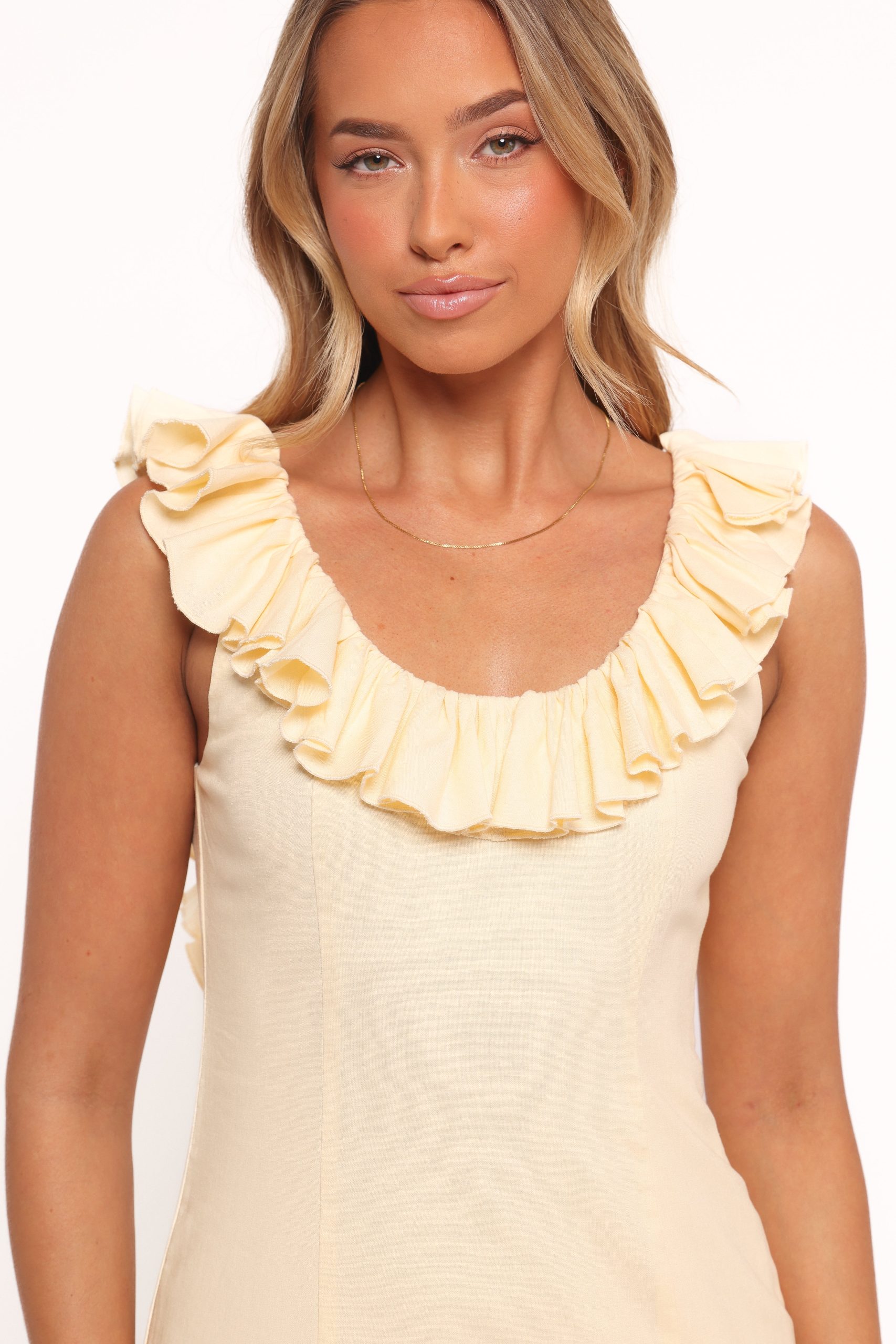Brienne Maxi Dress - Butter Yellow - Image 5
