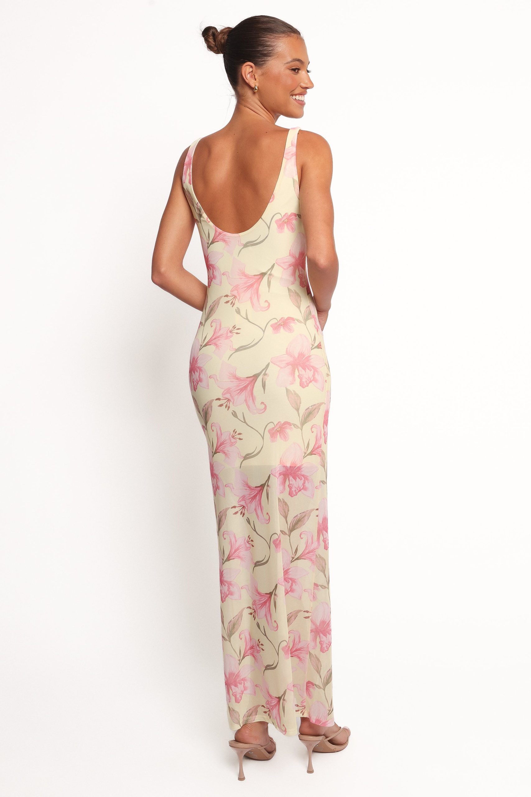 Brissa Maxi Dress - Yellow Floral - Image 2