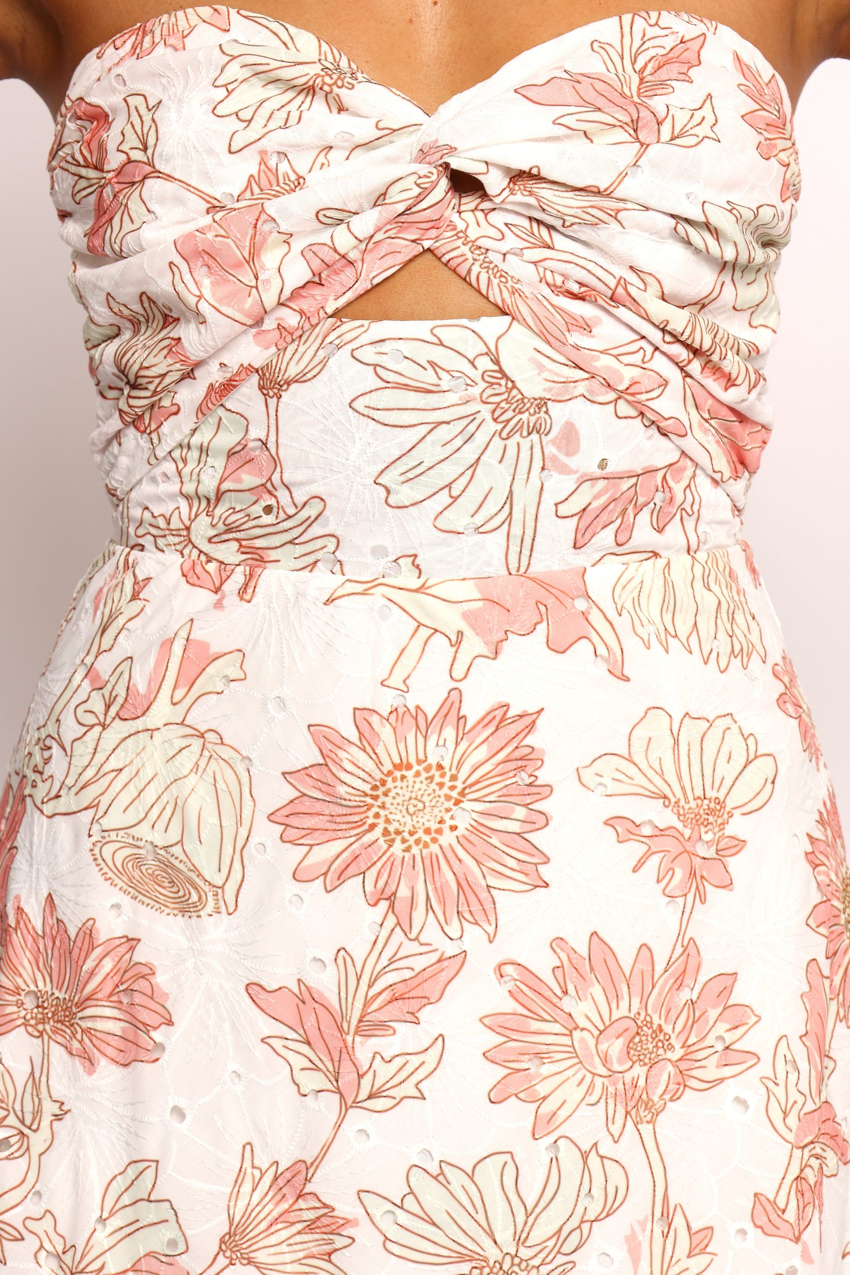 Calantha Maxi Dress - Pink Floral - Image 6