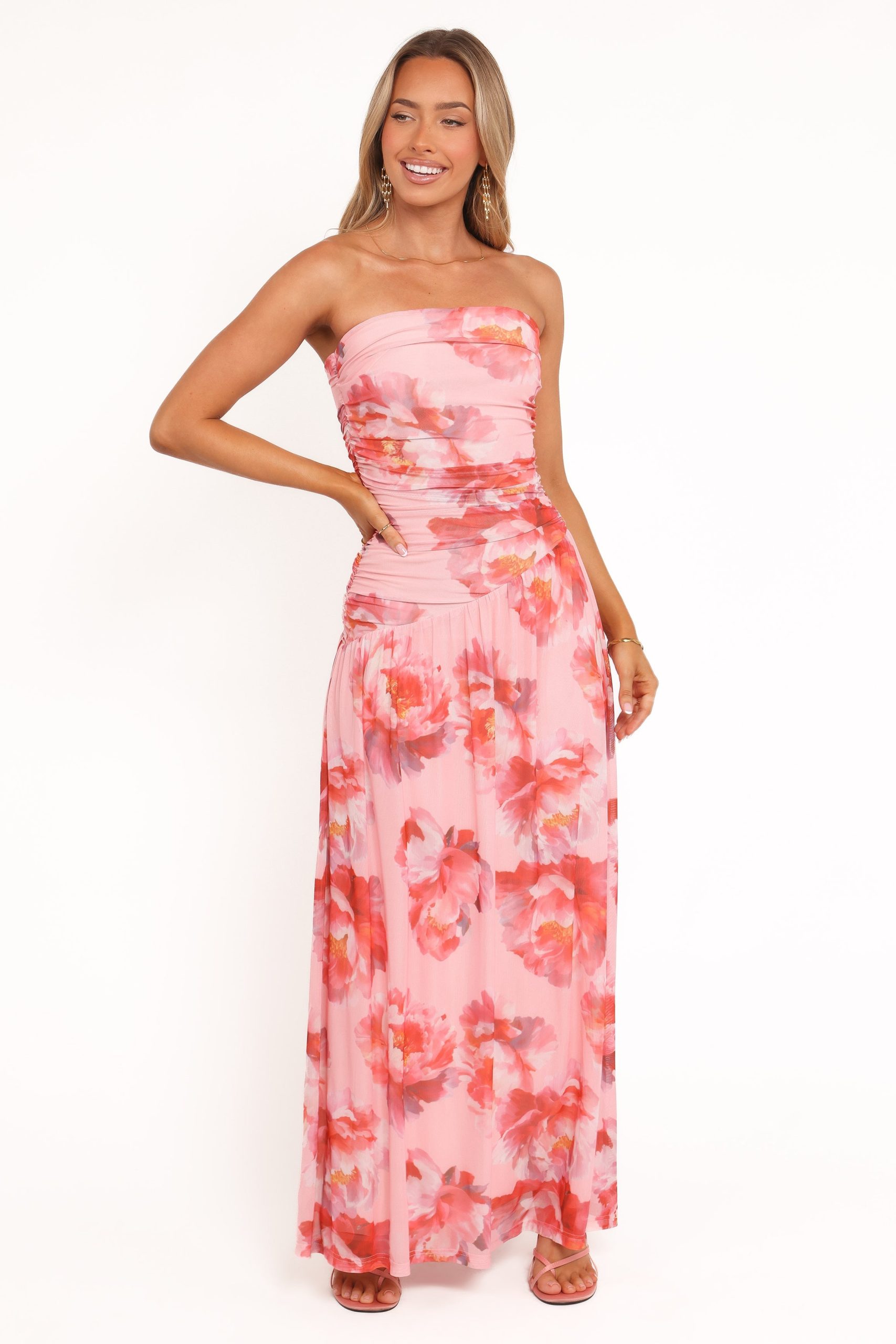 Calypso Maxi Dress - Pink Peony - Image 2