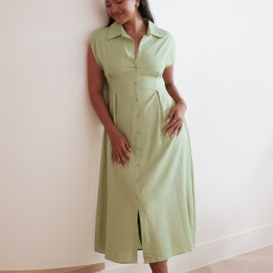 Cami Midi Dress - Green