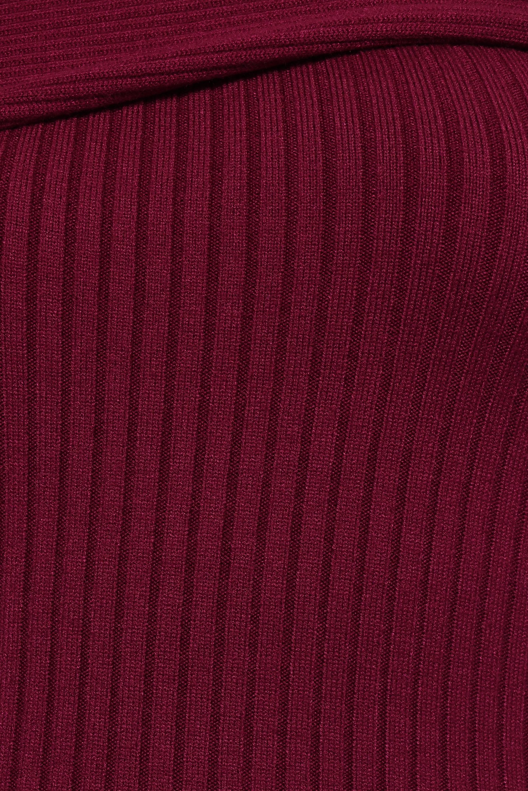Cammie Long Sleeve Midi Dress - Fuchsia - Image 7