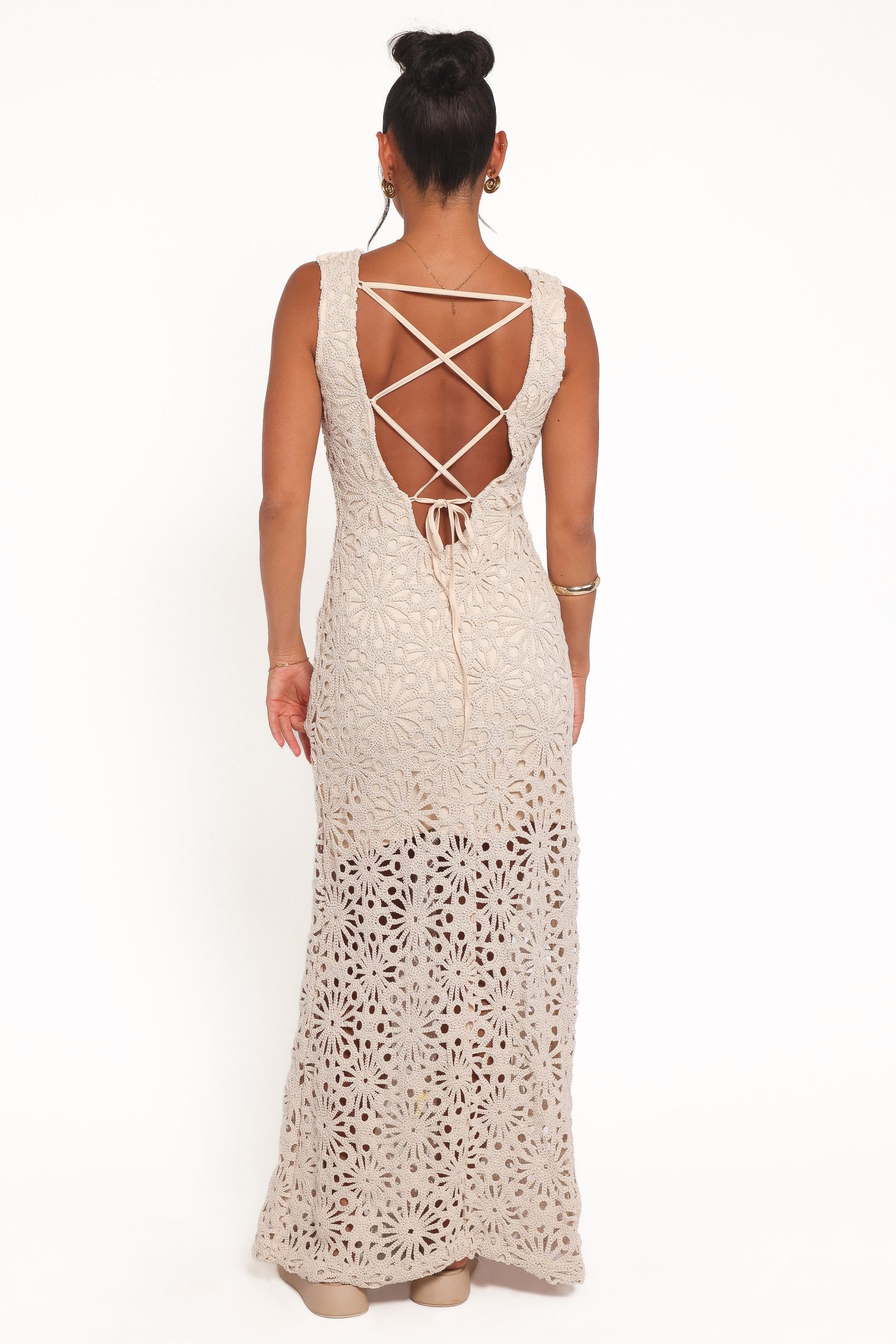 Carlene Maxi Dress - Natural - Image 5