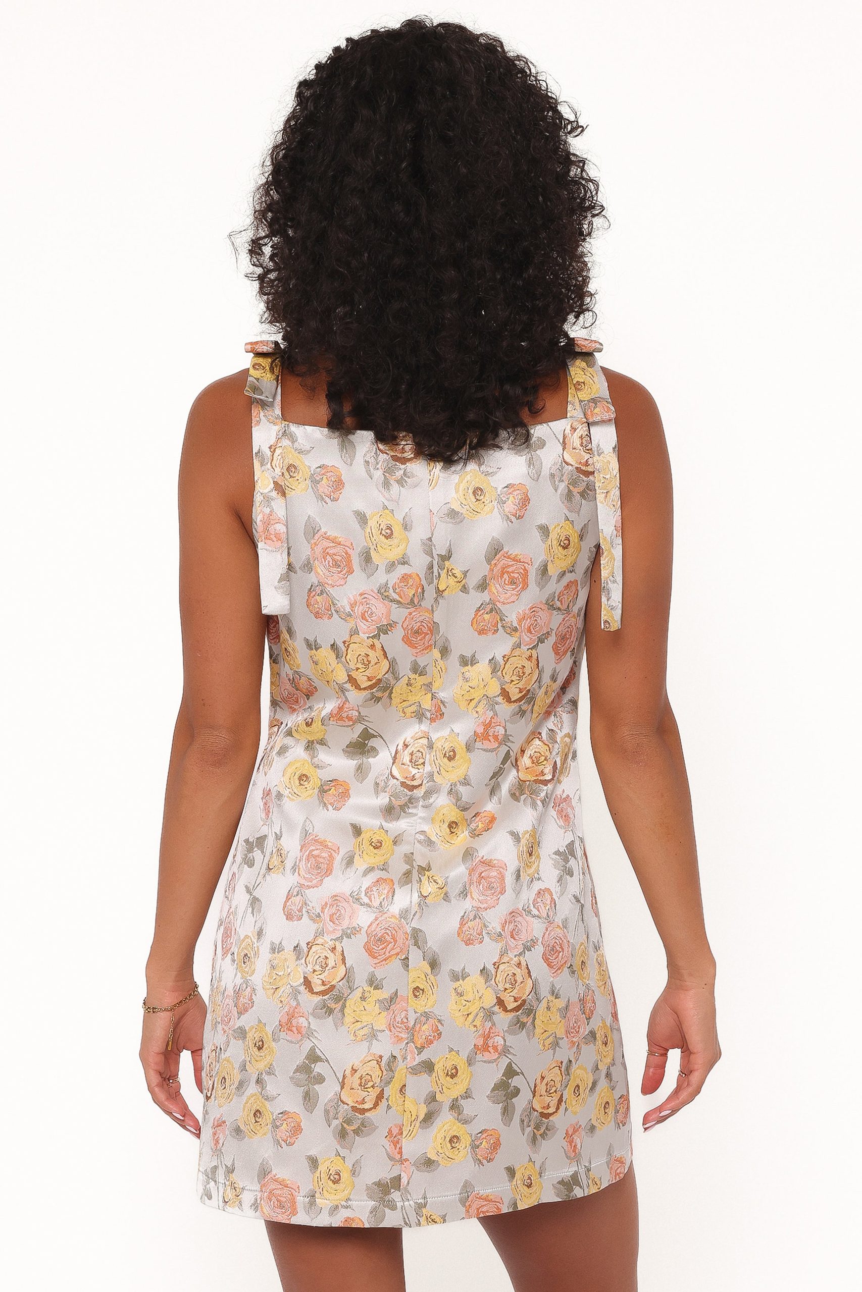 Carlie Mini Dress - Dusty Blue - Image 5