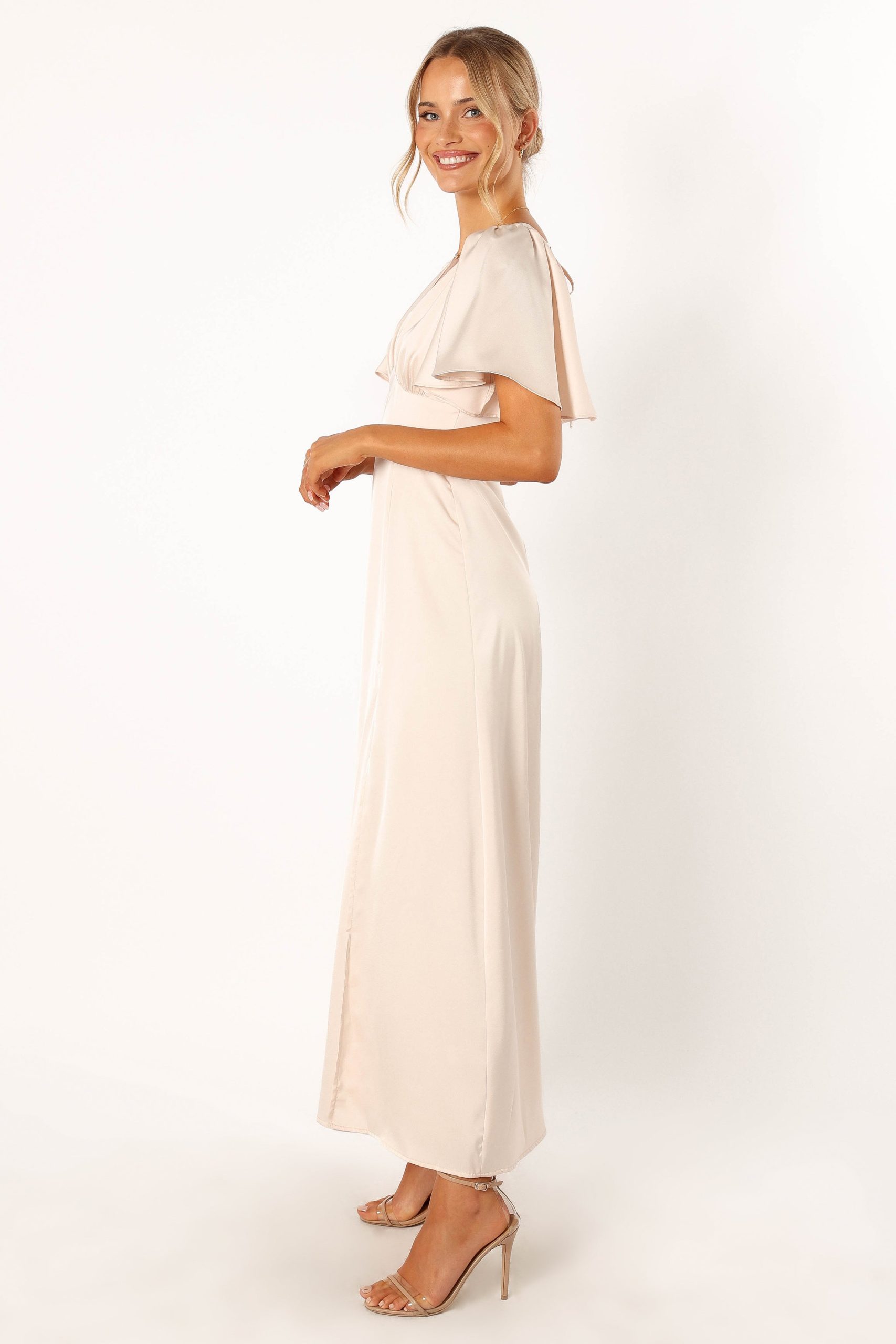 Casper Maxi Dress - Pearl - Image 5