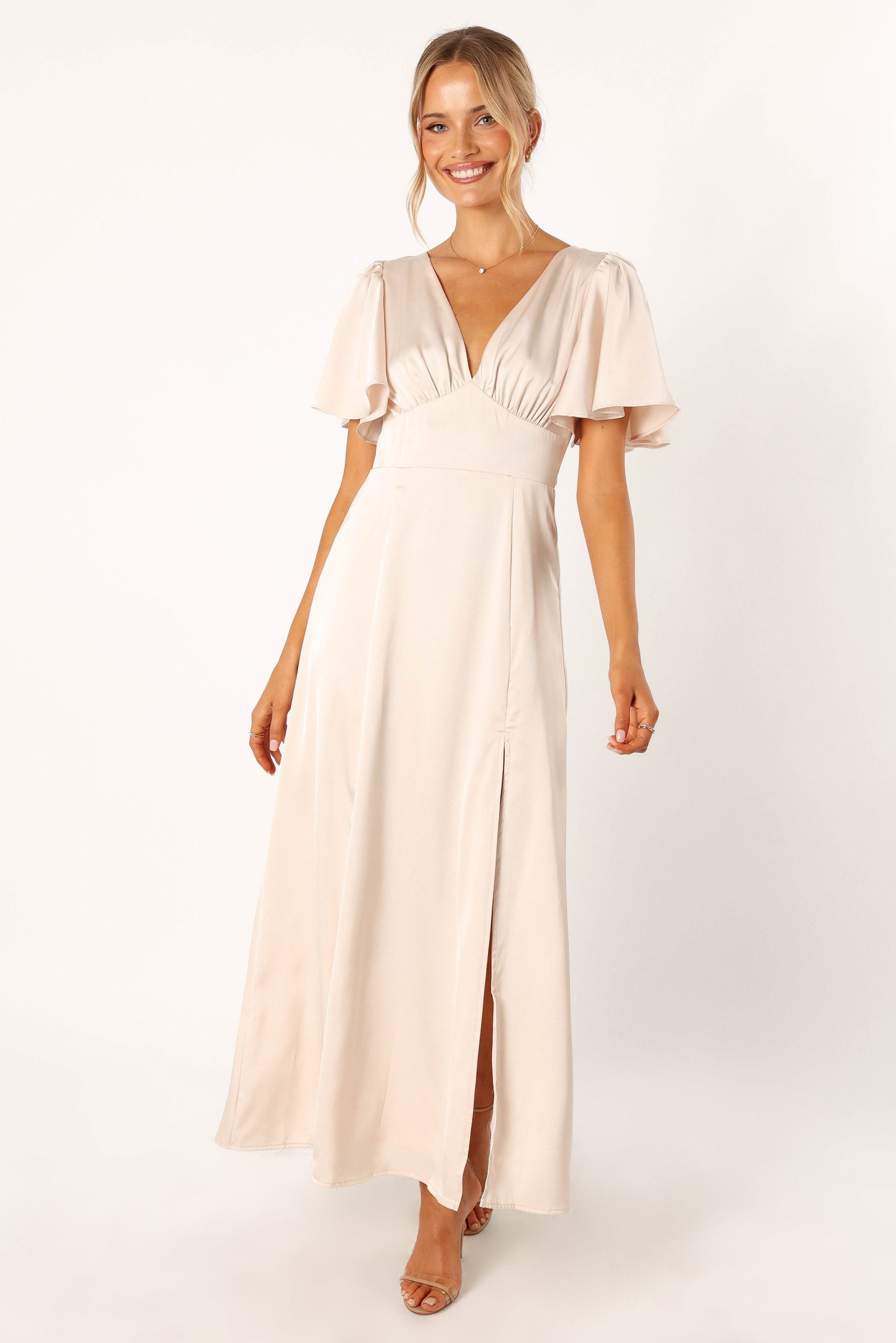 Casper Maxi Dress - Pearl - Image 4