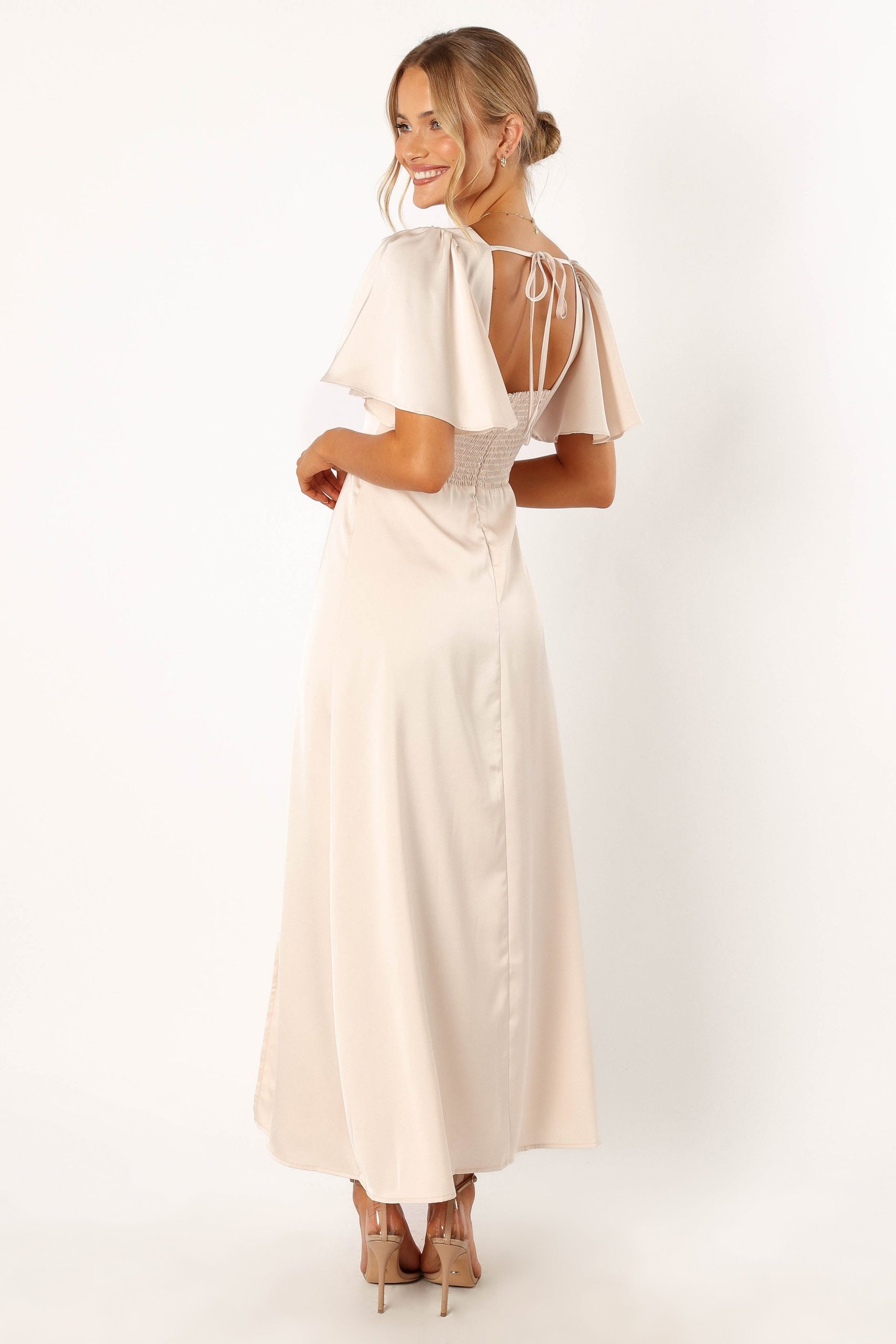 Casper Maxi Dress - Pearl - Image 7