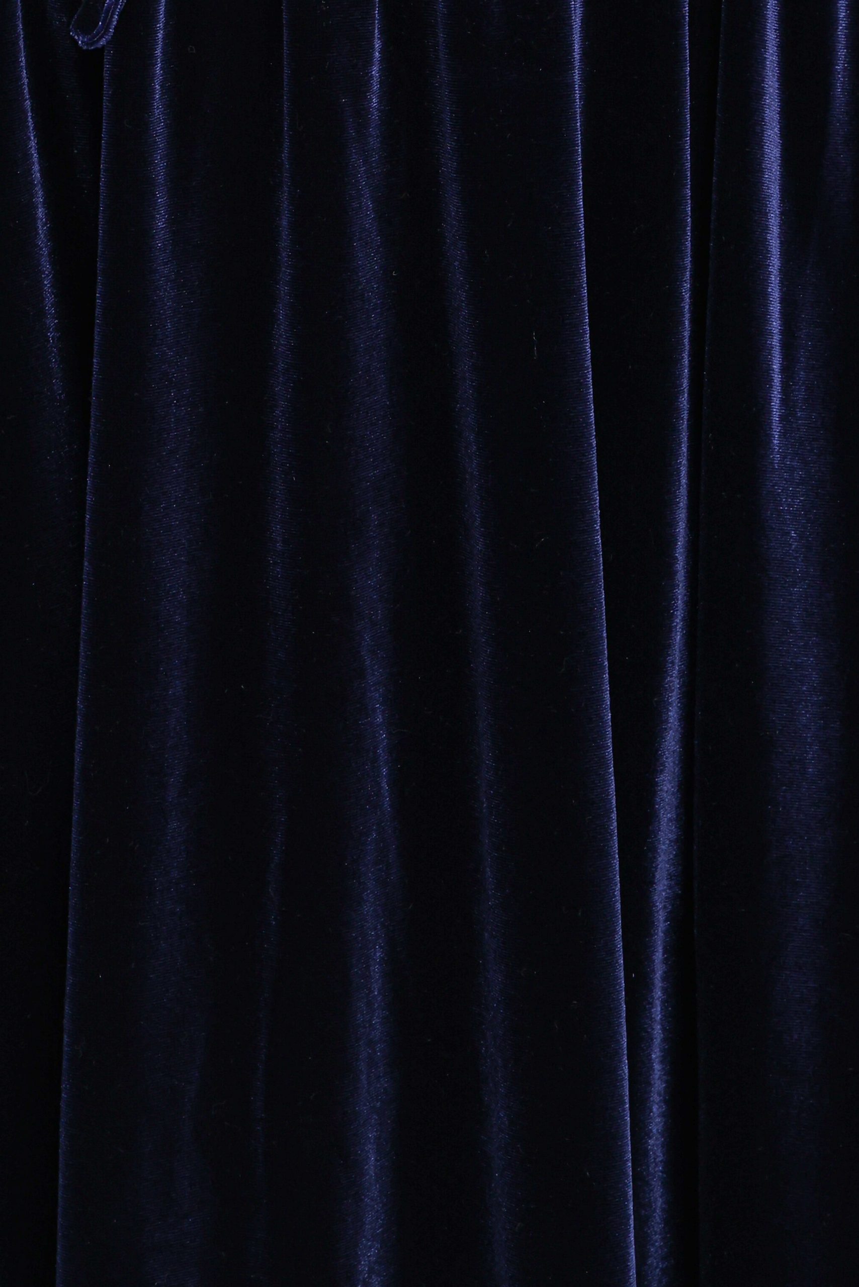 Cece Velvet Long Sleeve Maxi Dress - Midnight Blue - Image 6