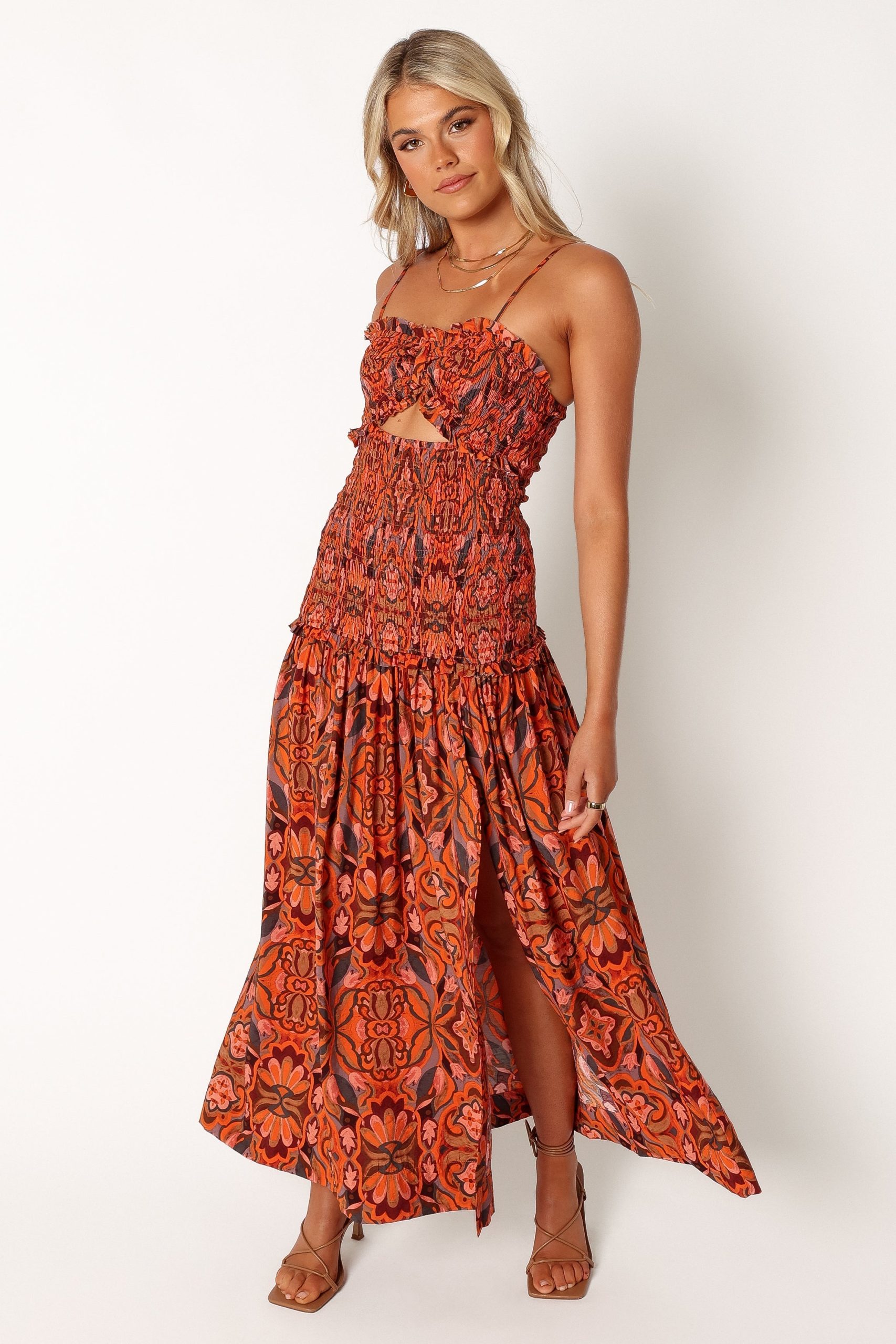Cecil Midi Dress - Harvest Moon - Image 6
