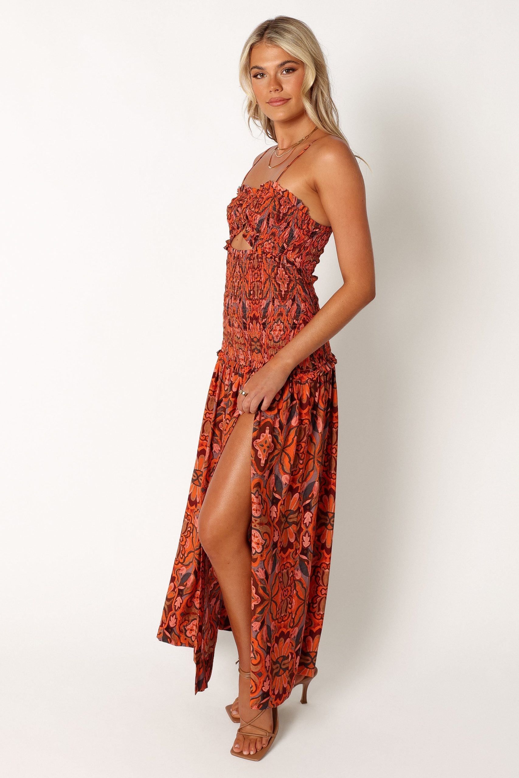 Cecil Midi Dress - Harvest Moon - Image 7