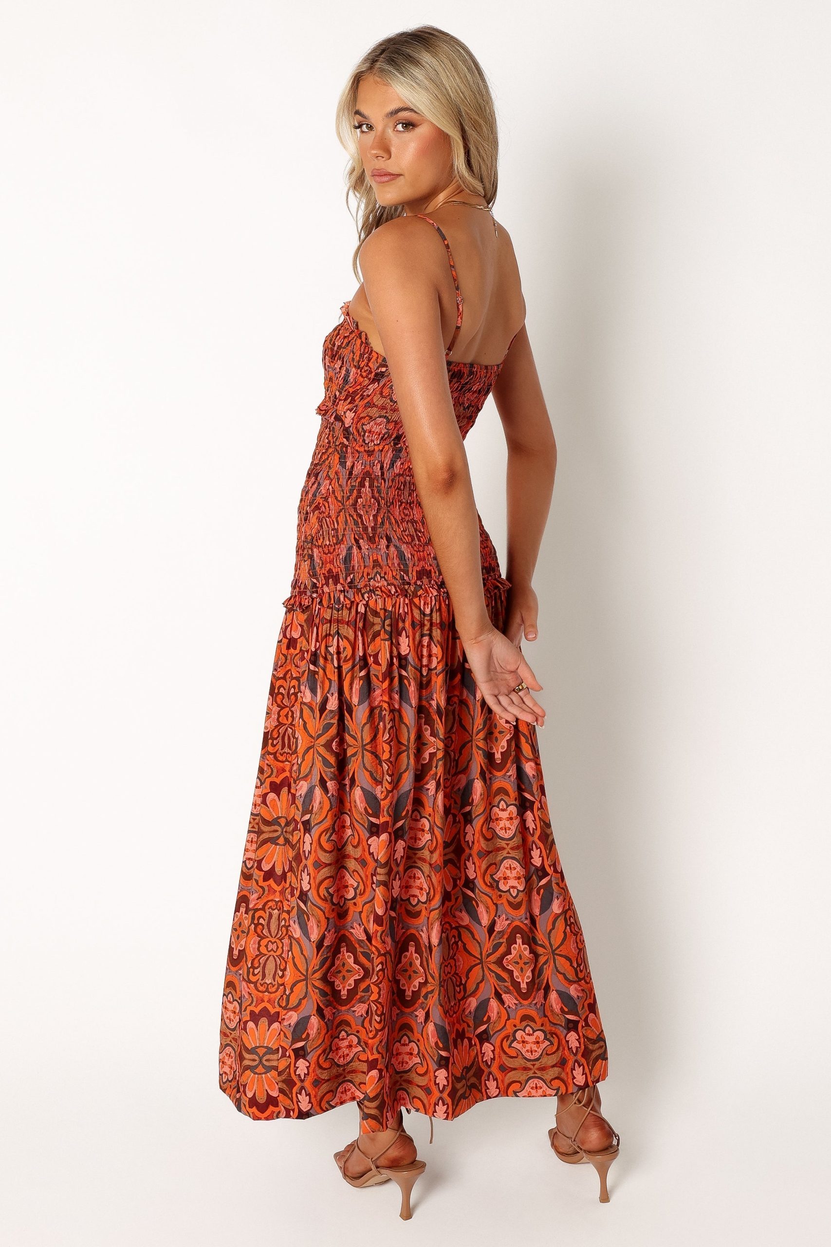 Cecil Midi Dress - Harvest Moon - Image 4
