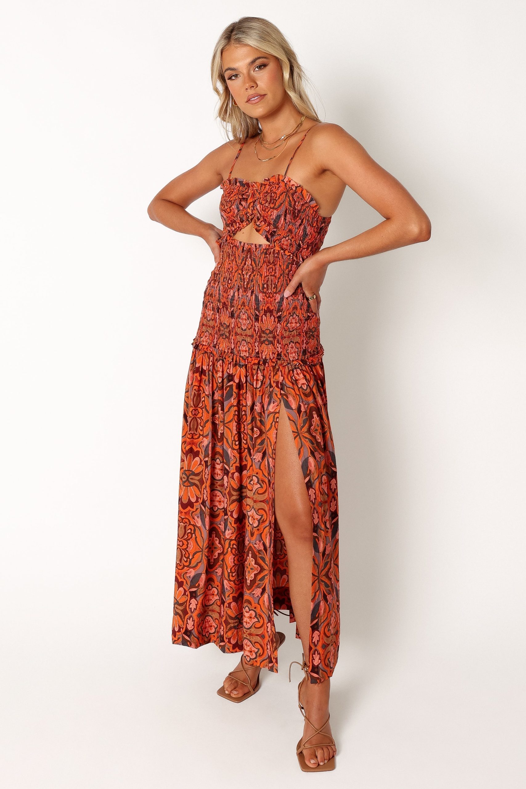 Cecil Midi Dress - Harvest Moon - Image 2