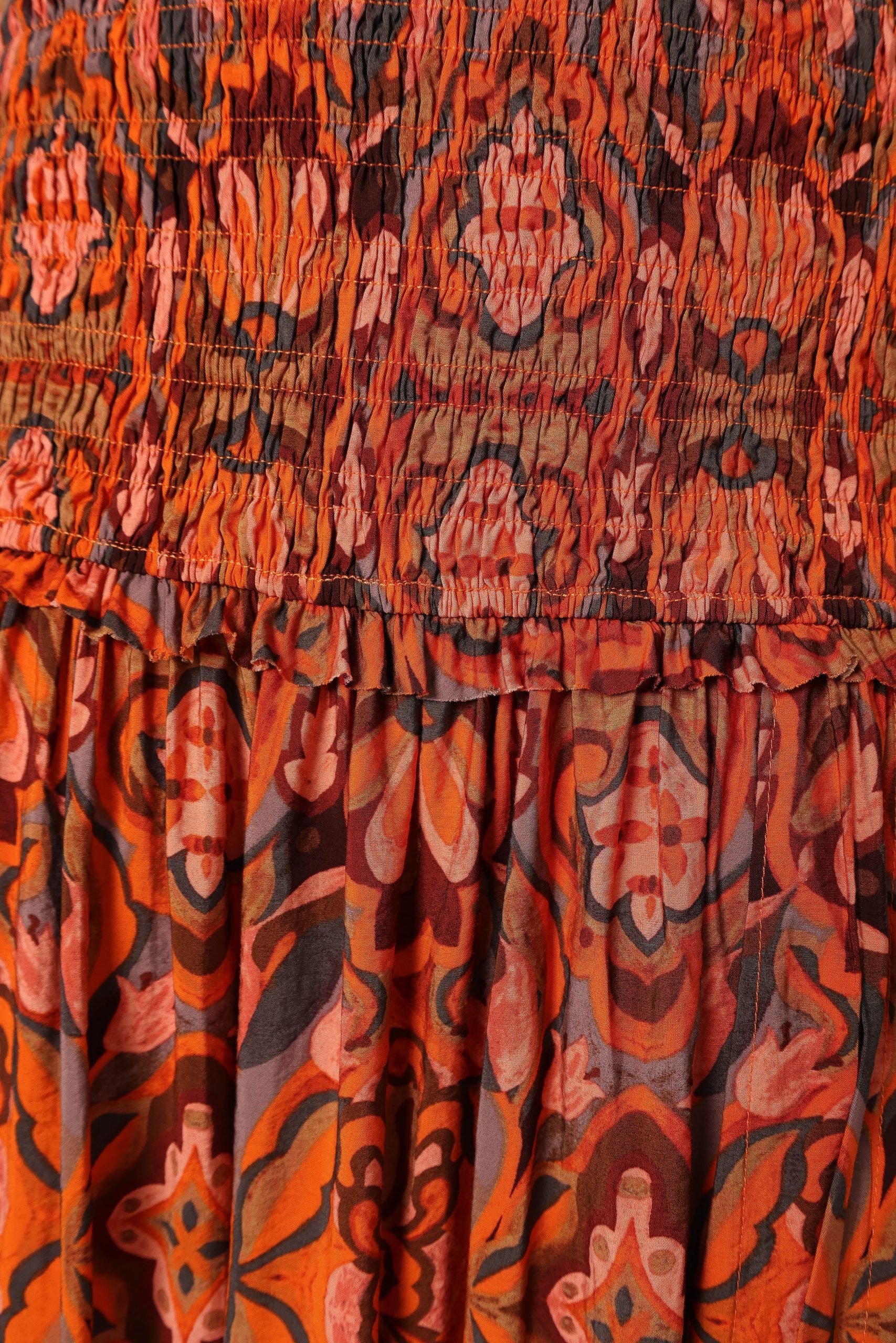 Cecil Midi Dress - Harvest Moon - Image 8