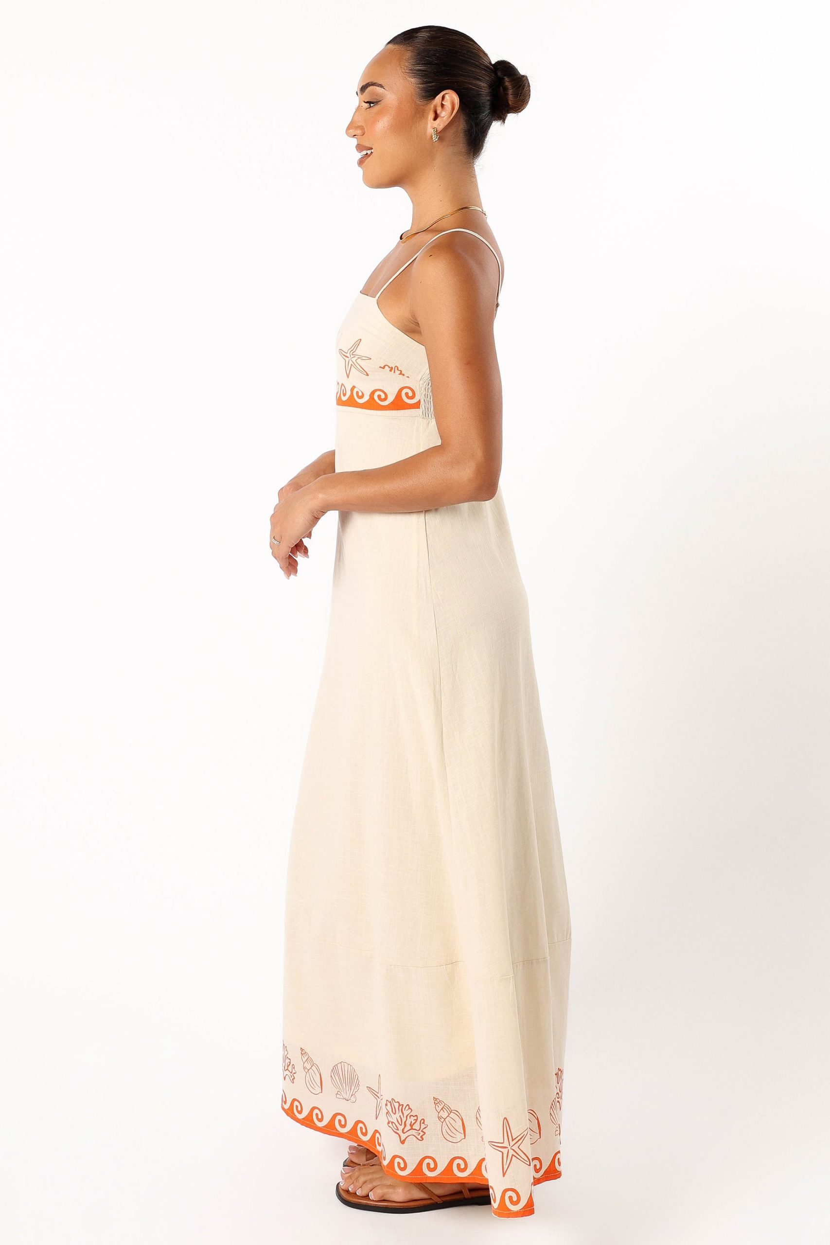 Ceecee Maxi Dress - Beige - Image 5