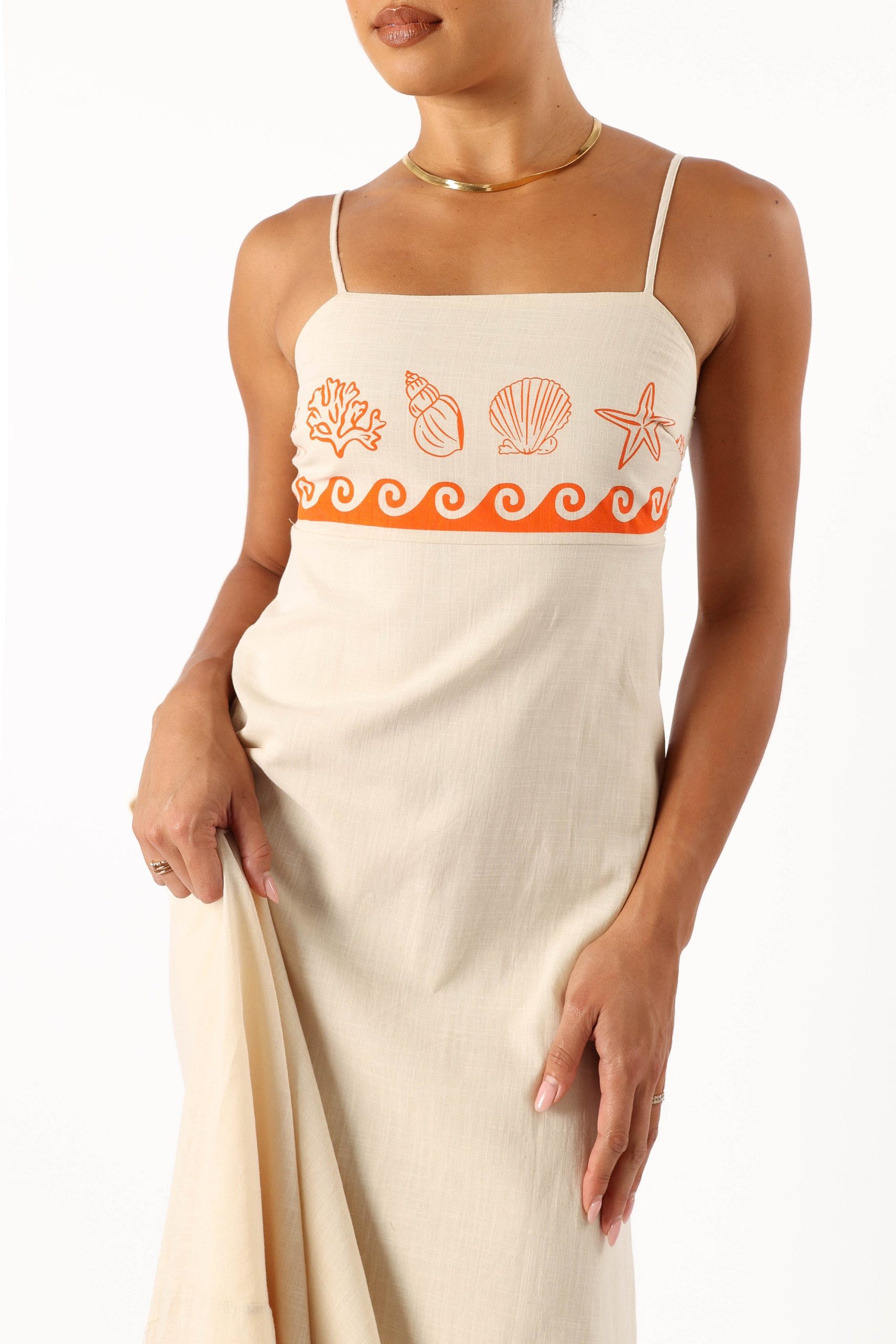 Ceecee Maxi Dress - Beige - Image 8