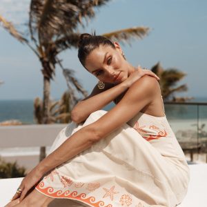 Ceecee Maxi Dress - Beige