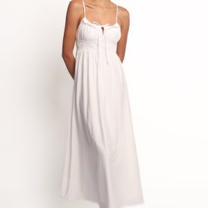 Ceres Maxi Dress - White