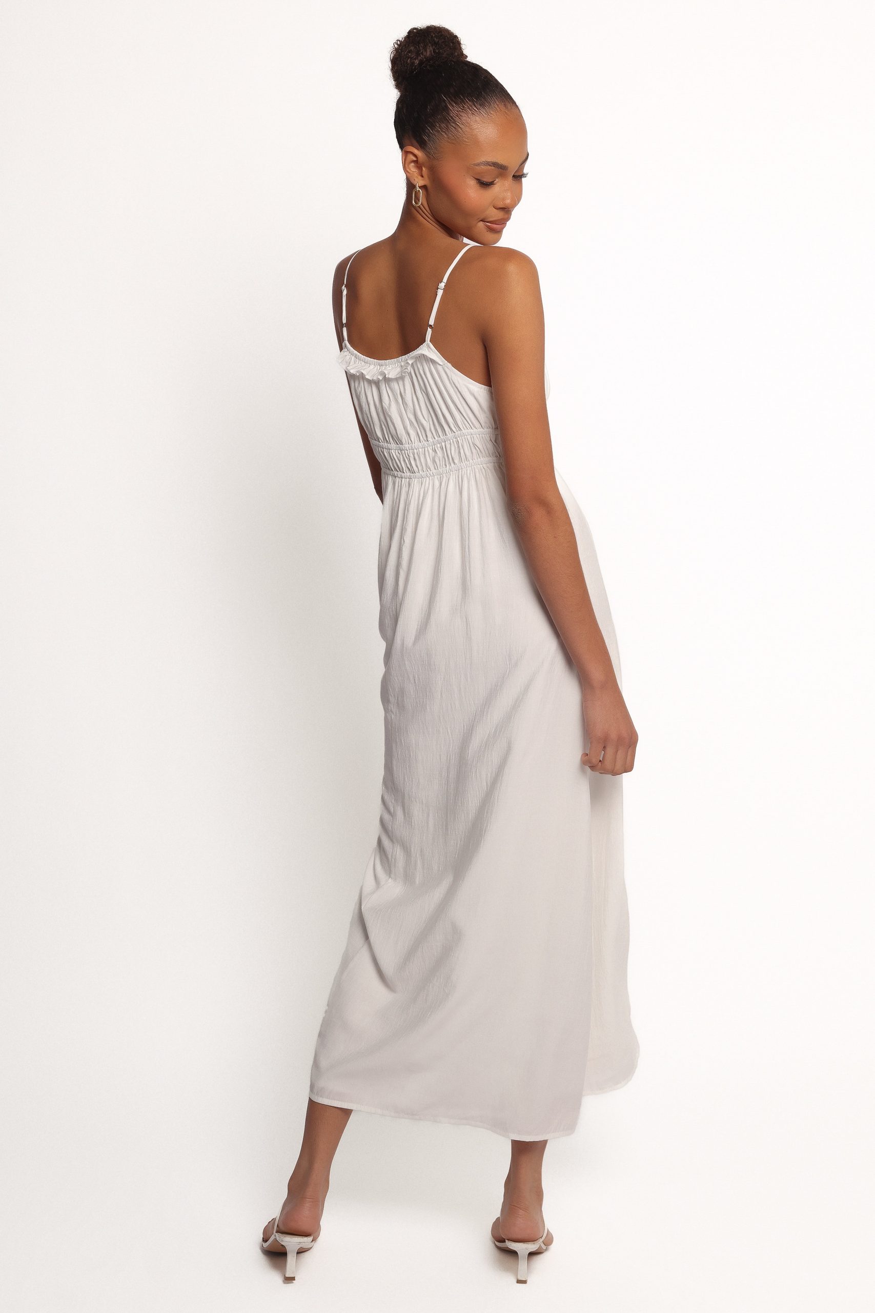 Ceres Maxi Dress - White - Image 3