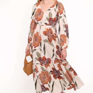 Cerwin Midi Dress - Fall Floral