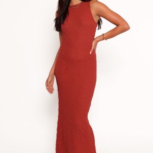 Clark Maxi Dress - Wine