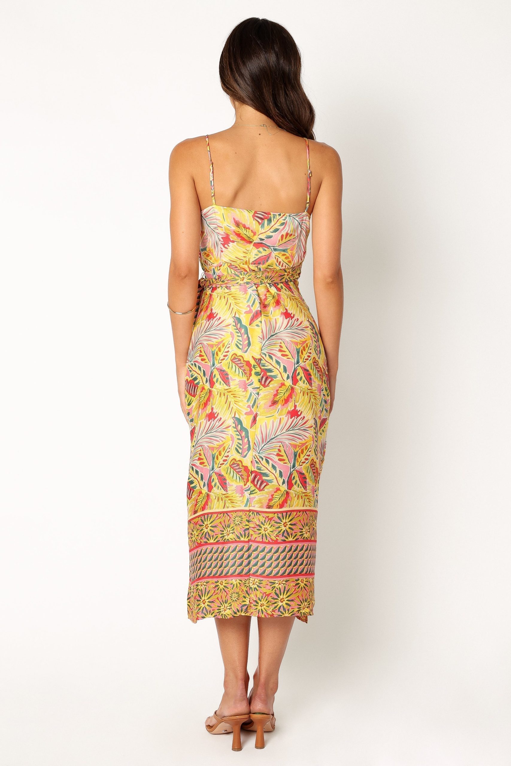Clement Wrap Midi Dress - Tropical - Image 3