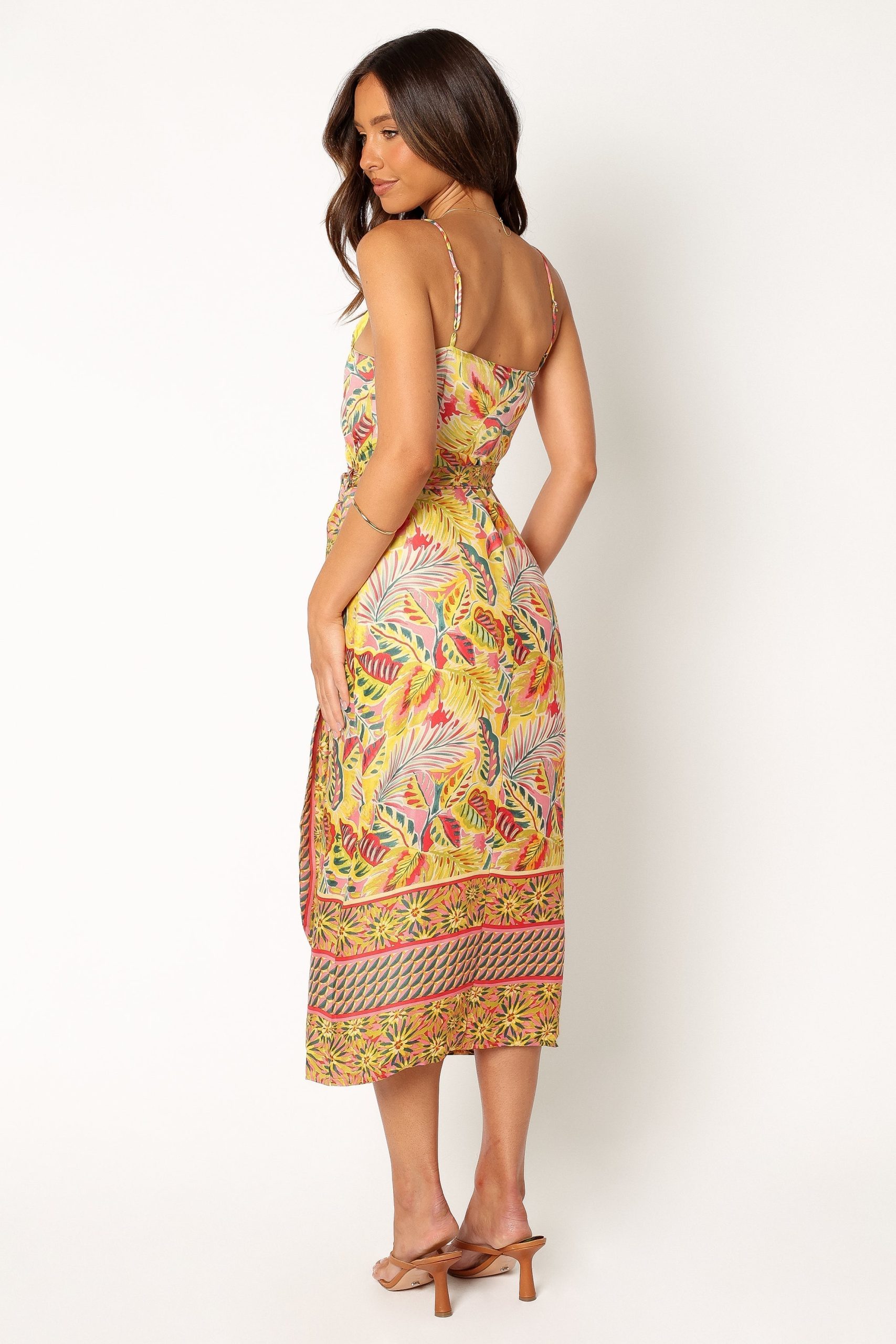 Clement Wrap Midi Dress - Tropical - Image 7