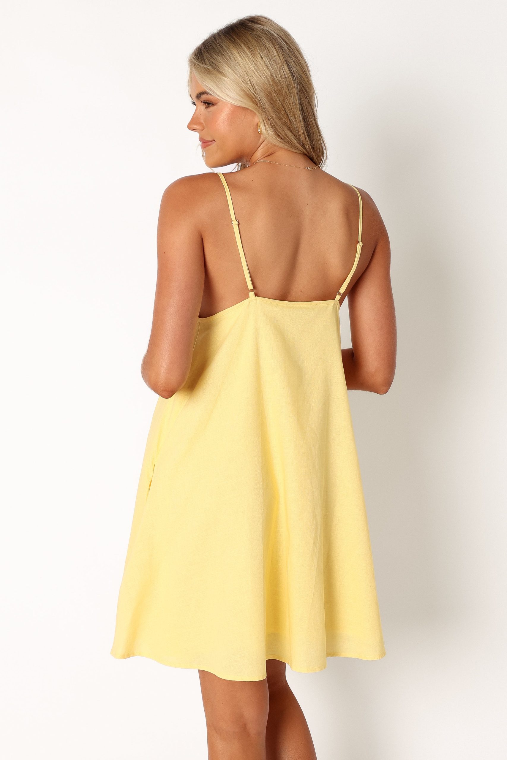 Cloella Mini Dress - Butter - Image 5