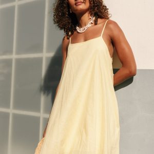 Cloella Mini Dress - Butter