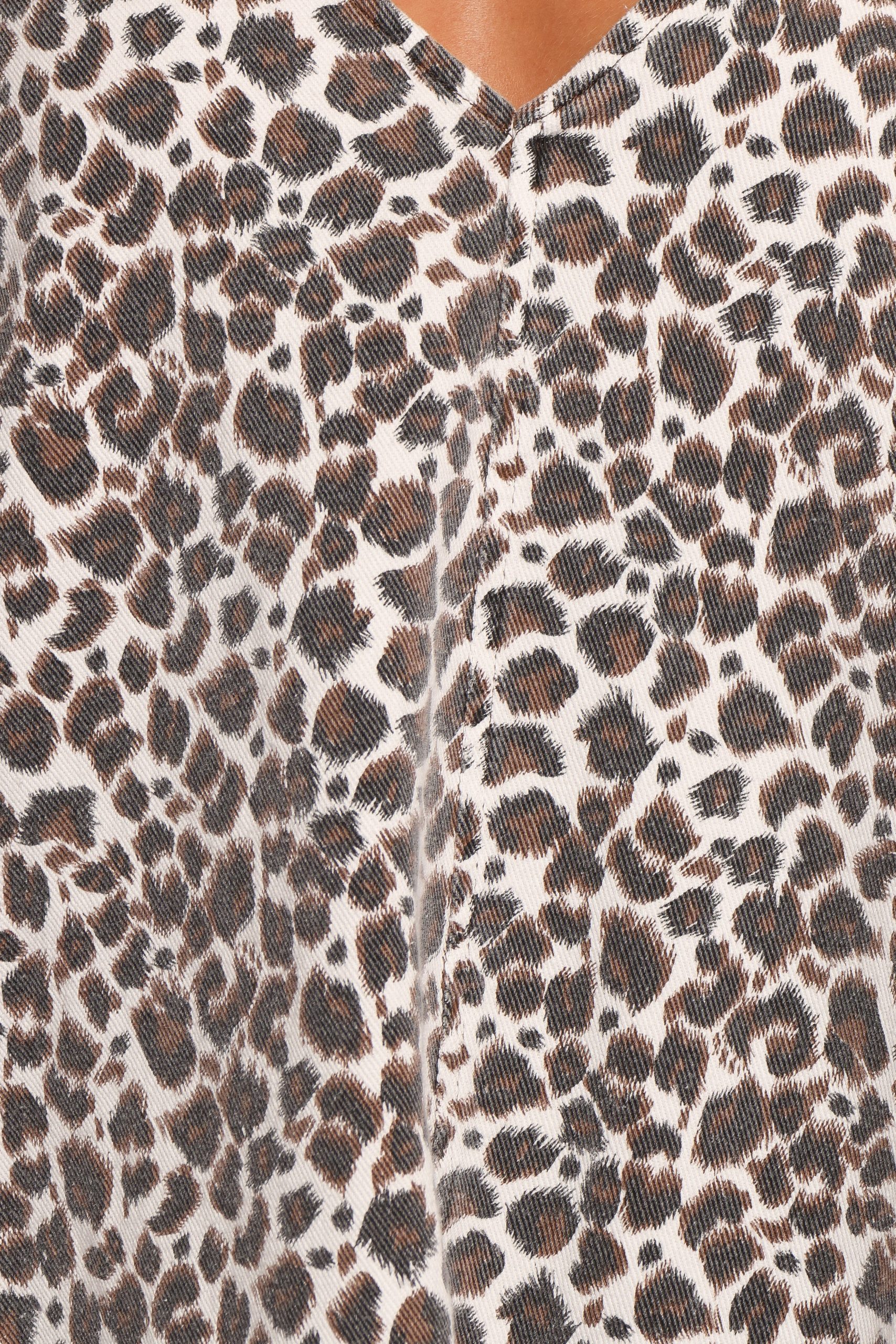 Coleman Mini Dress - Leopard - Image 7