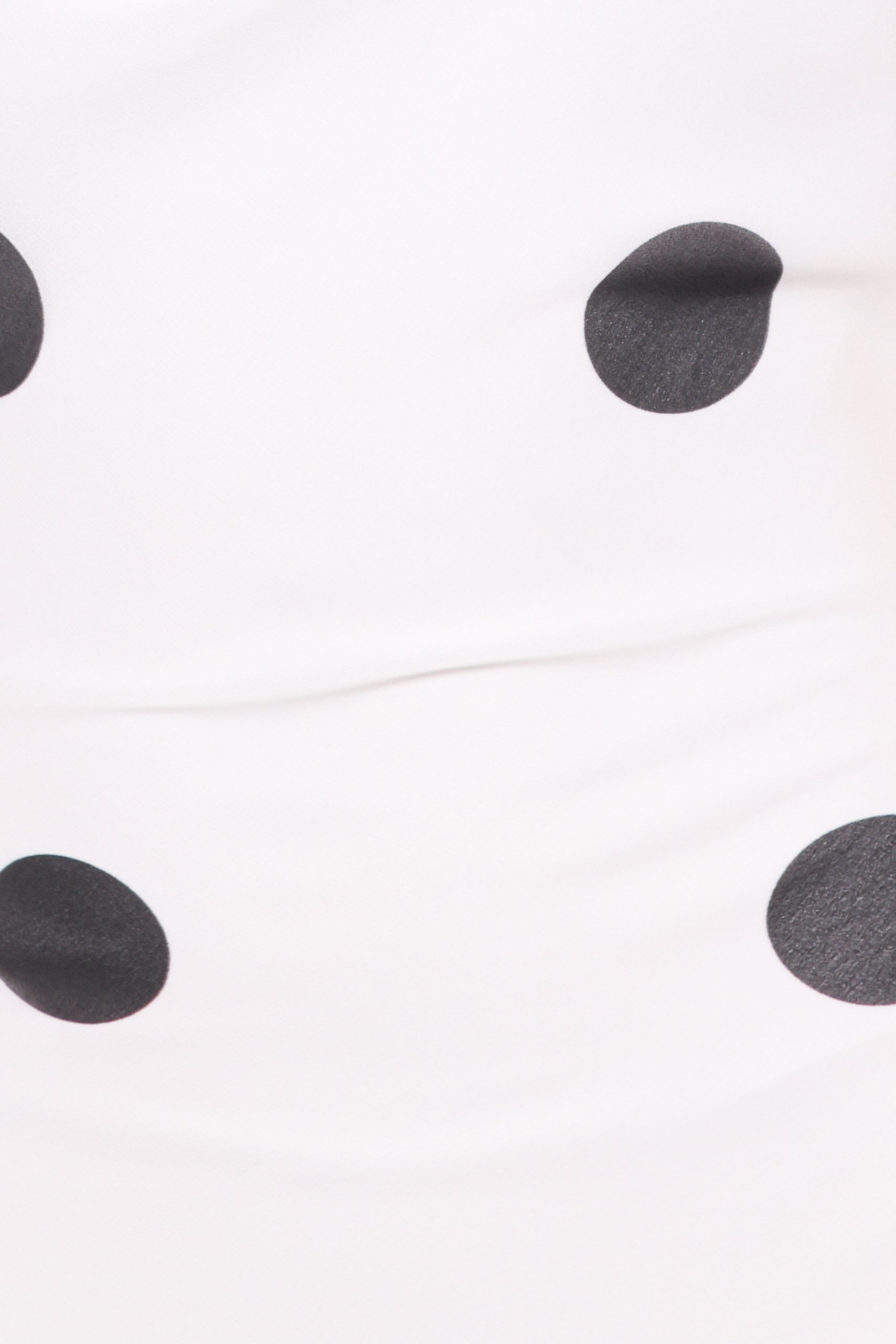 Collette Maxi Dress - White Polka Dot - Image 6