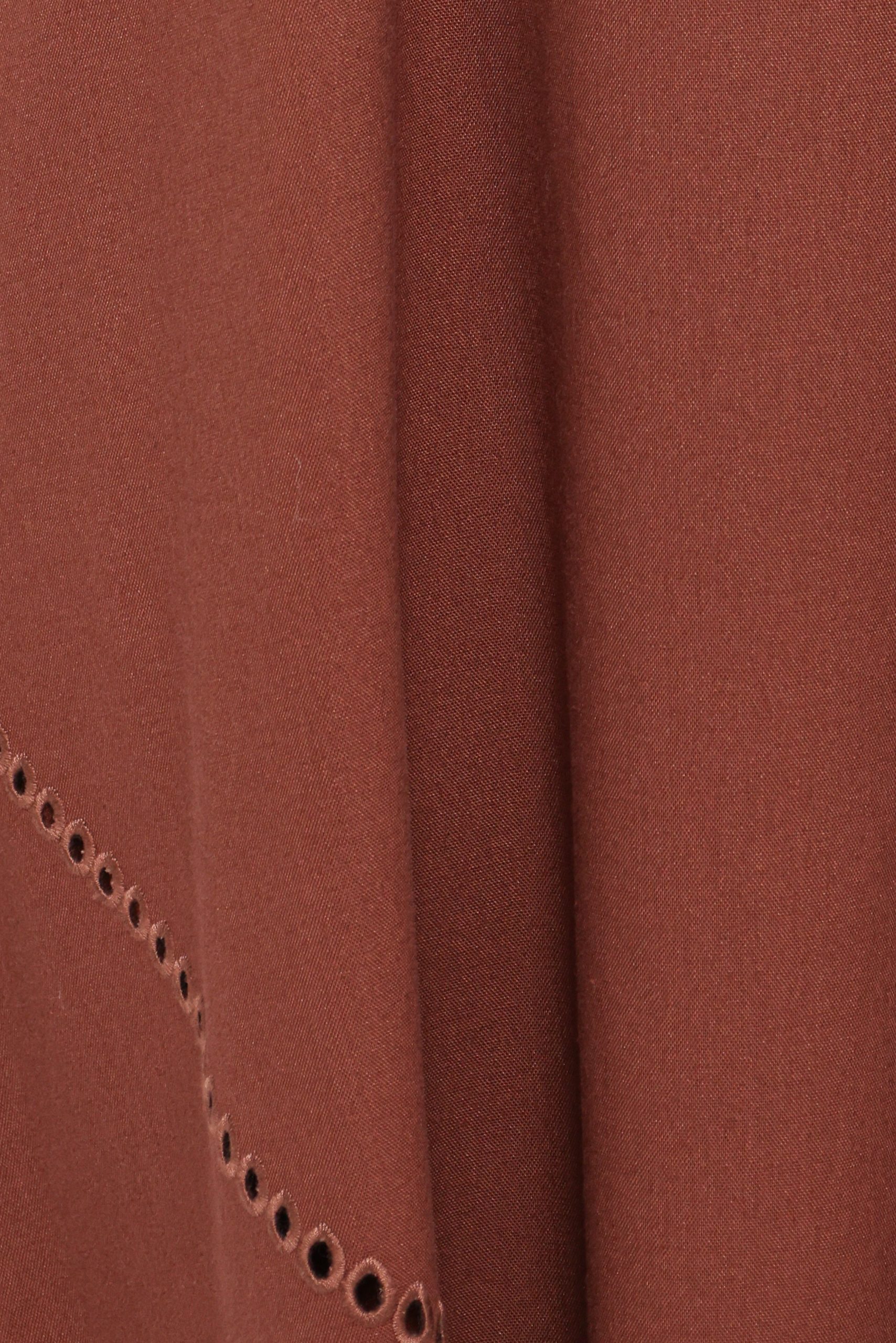 Como Strapless Maxi Dress - Brown - Image 9