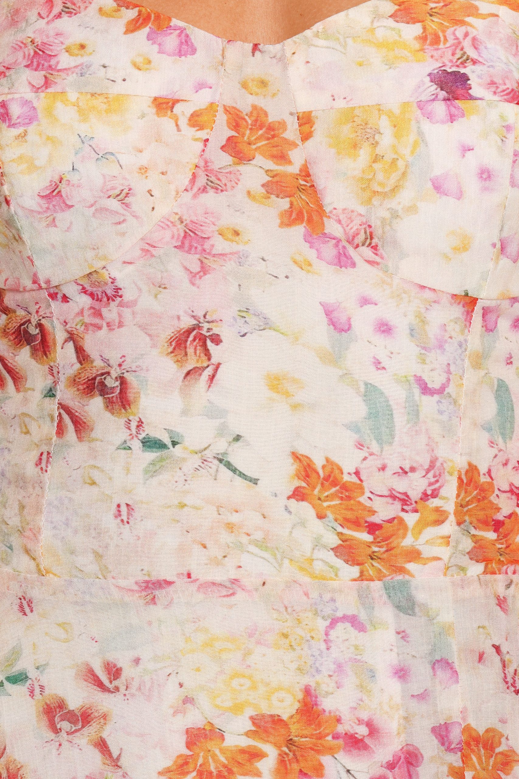 Cordelia Midi Dress - Floral - Image 7