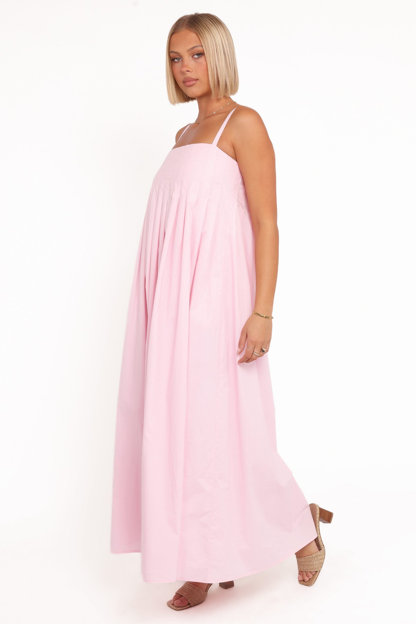 Corfu Midi Dress - Pink - Image 3