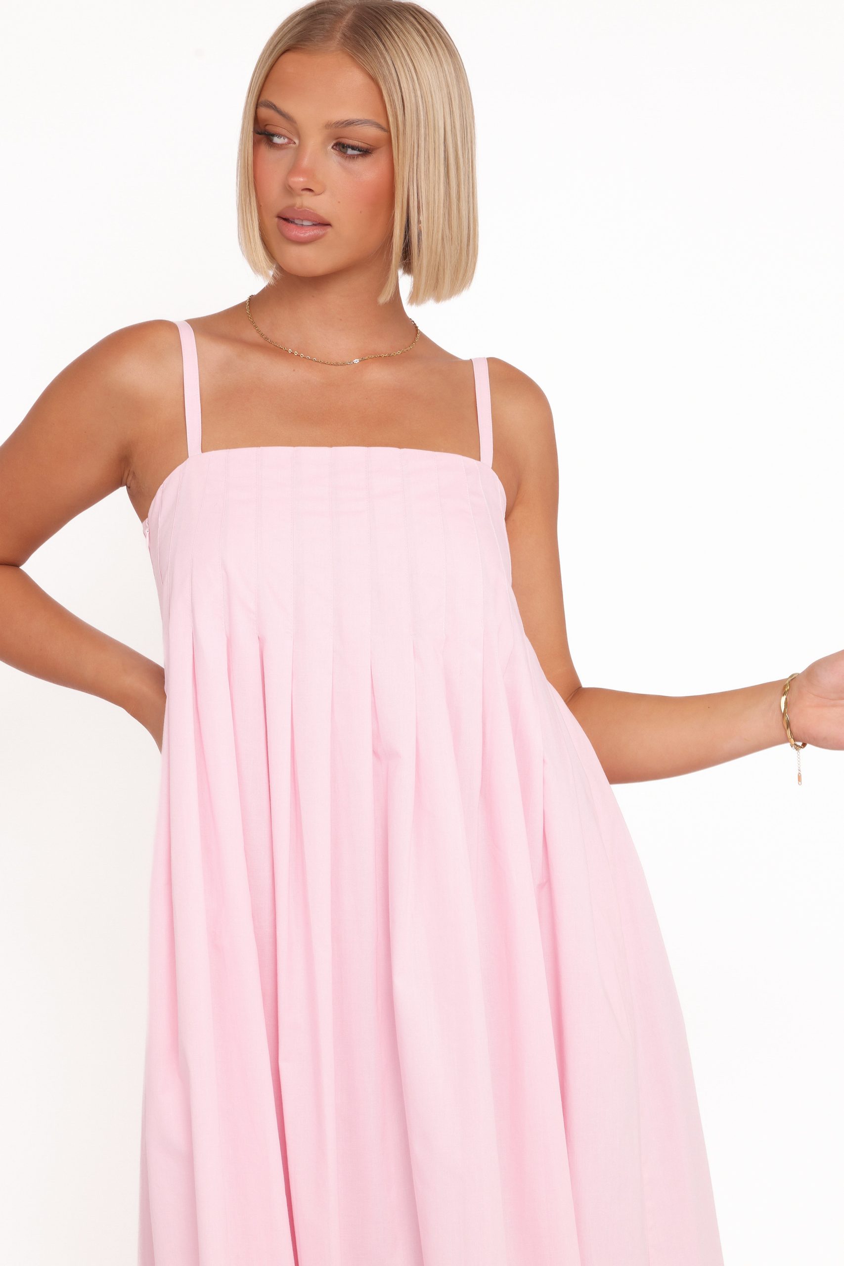 Corfu Midi Dress - Pink - Image 2