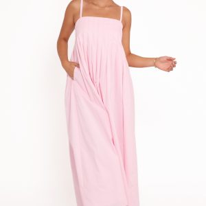 Corfu Midi Dress - Pink