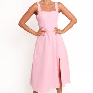 Cosima Midi Dress - Pink
