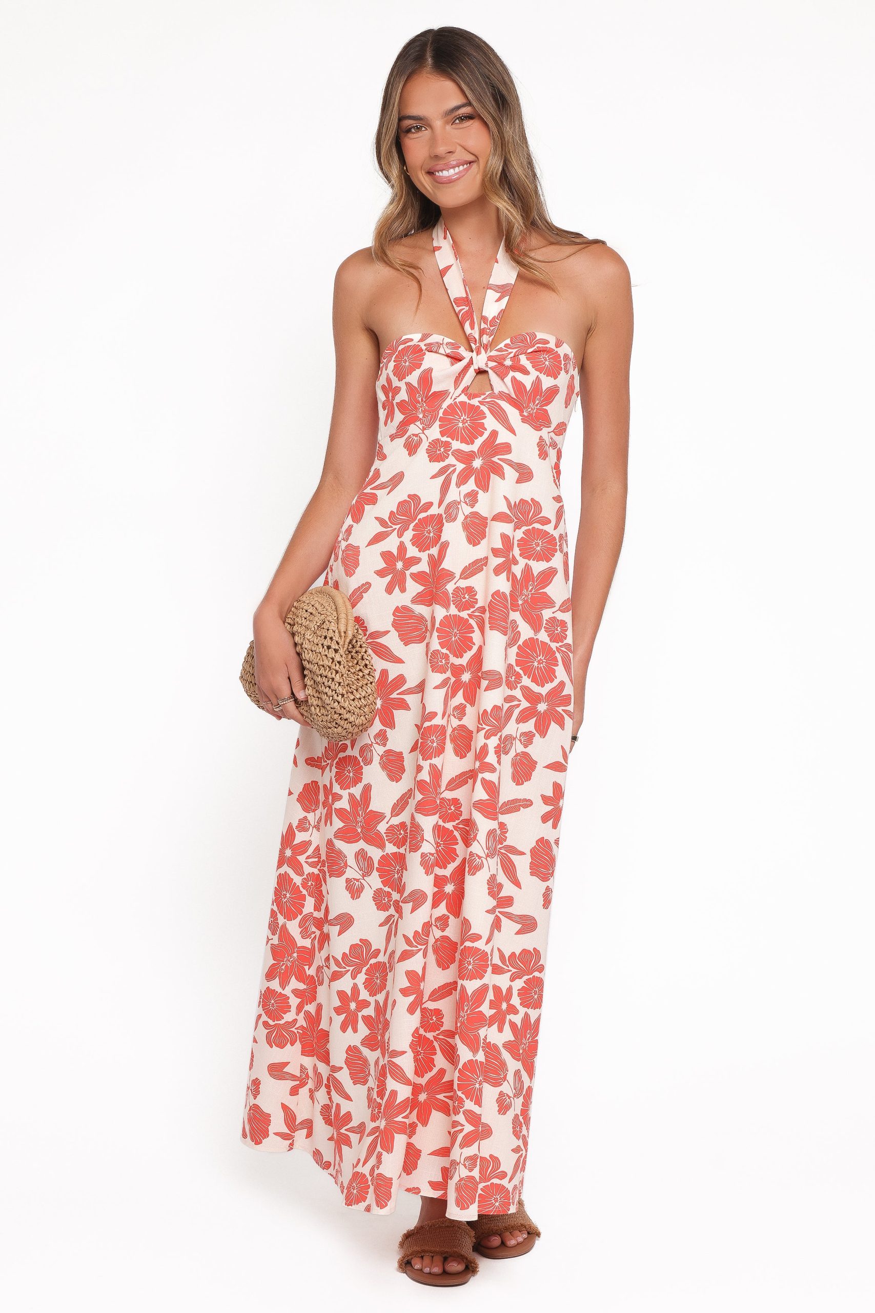 Cottrell Maxi Dress - Red Floral - Image 2