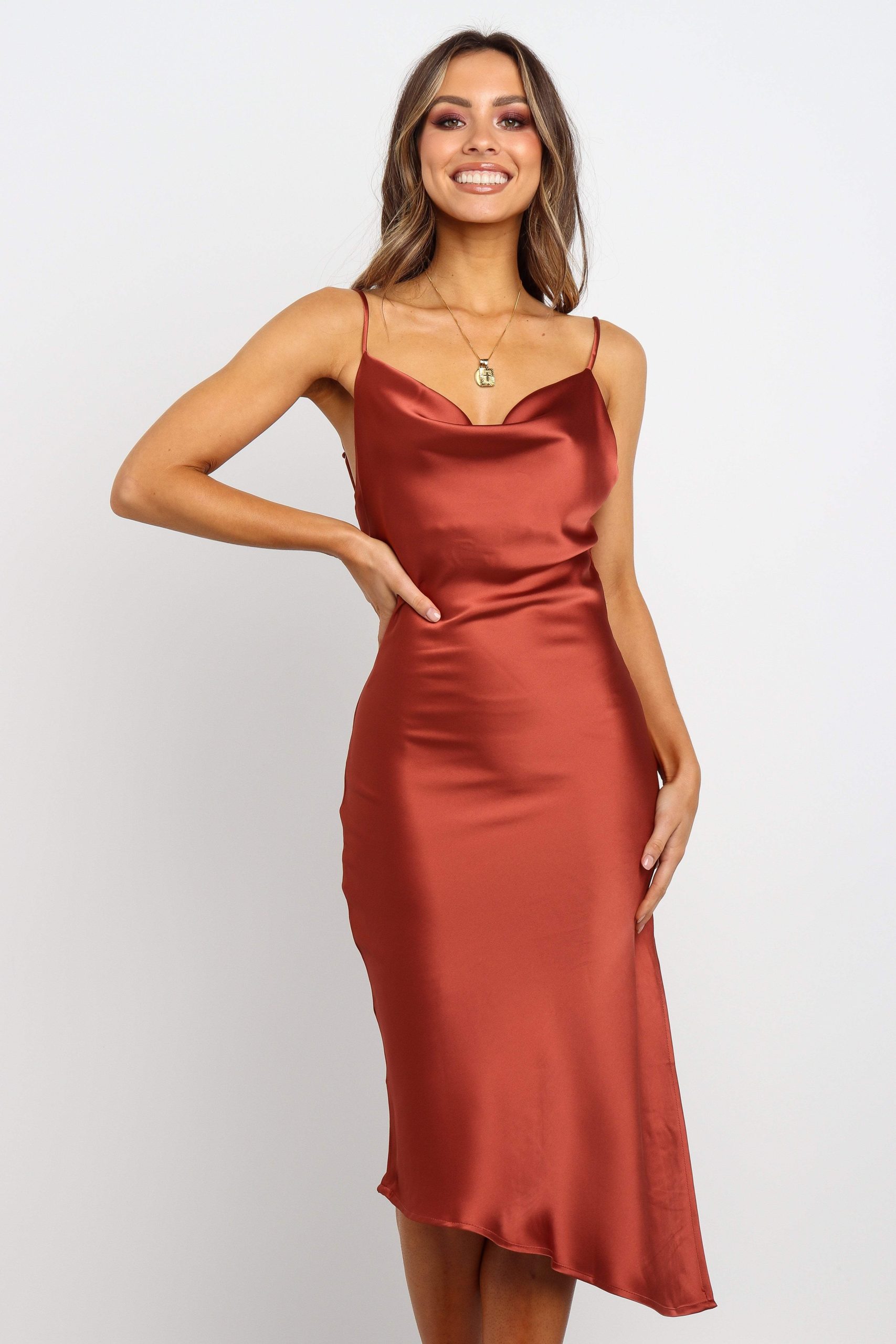 Cyprus Dress - Rust - Image 9
