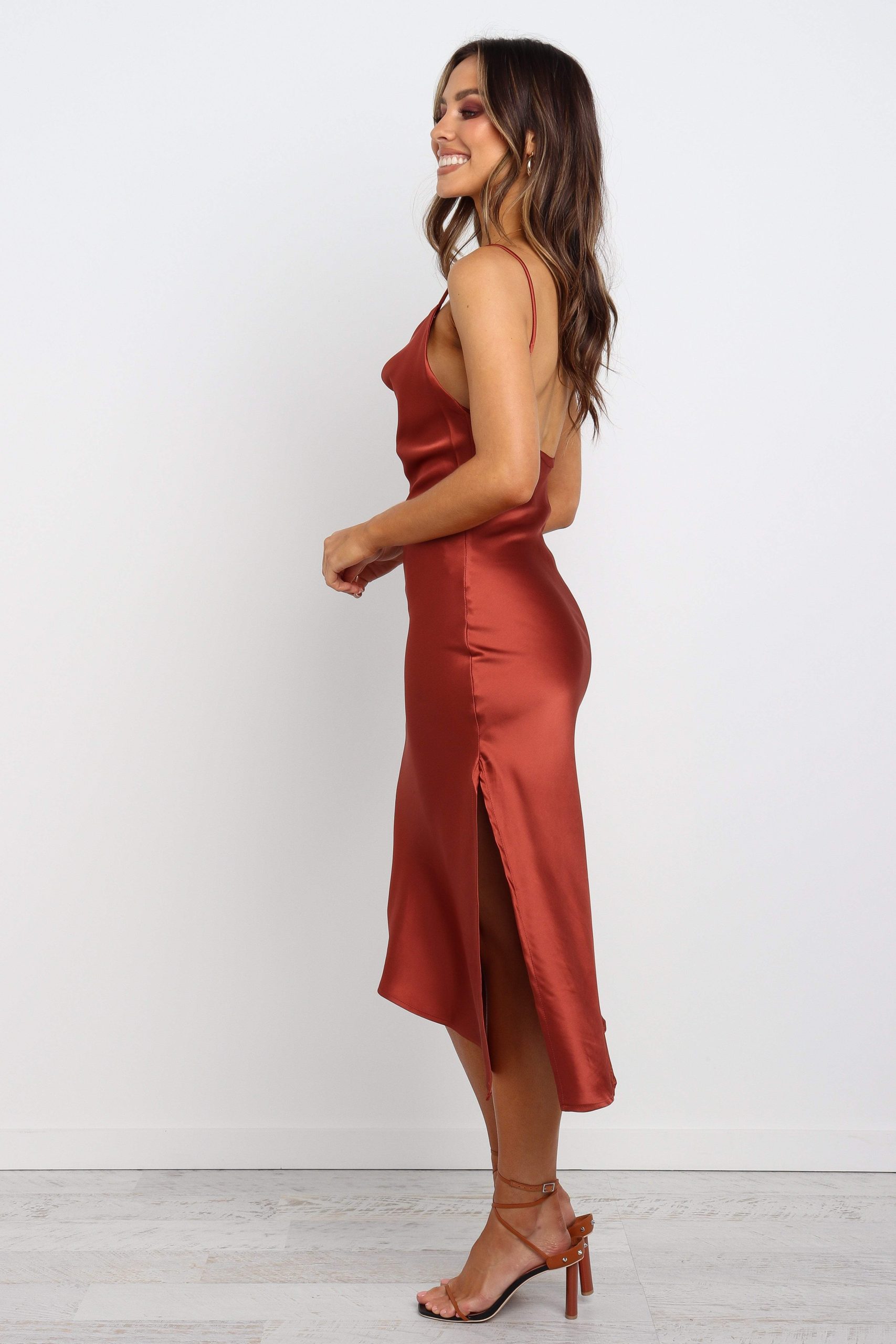 Cyprus Dress - Rust - Image 11