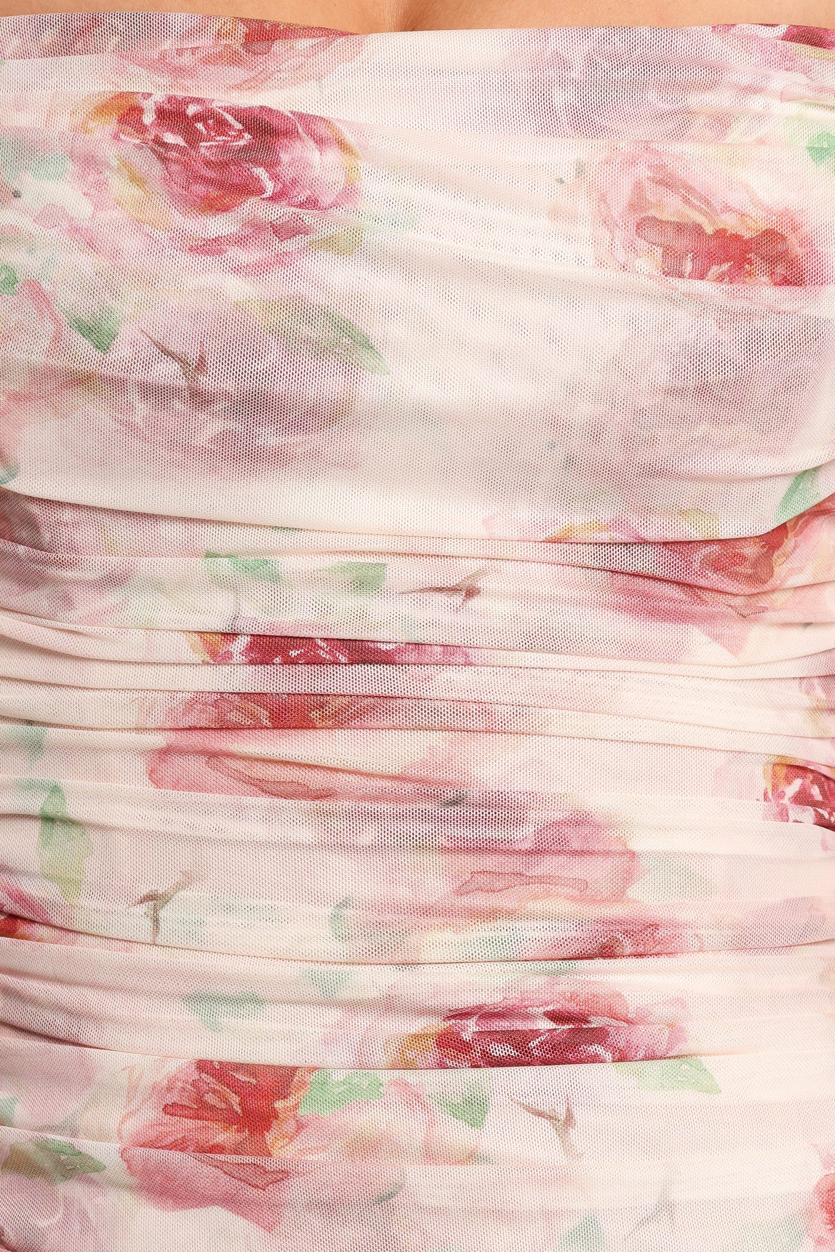 Cyra Midi Dress - Rose - Image 7