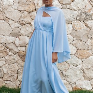 Darlee Maxi Dress - Cornflower Blue