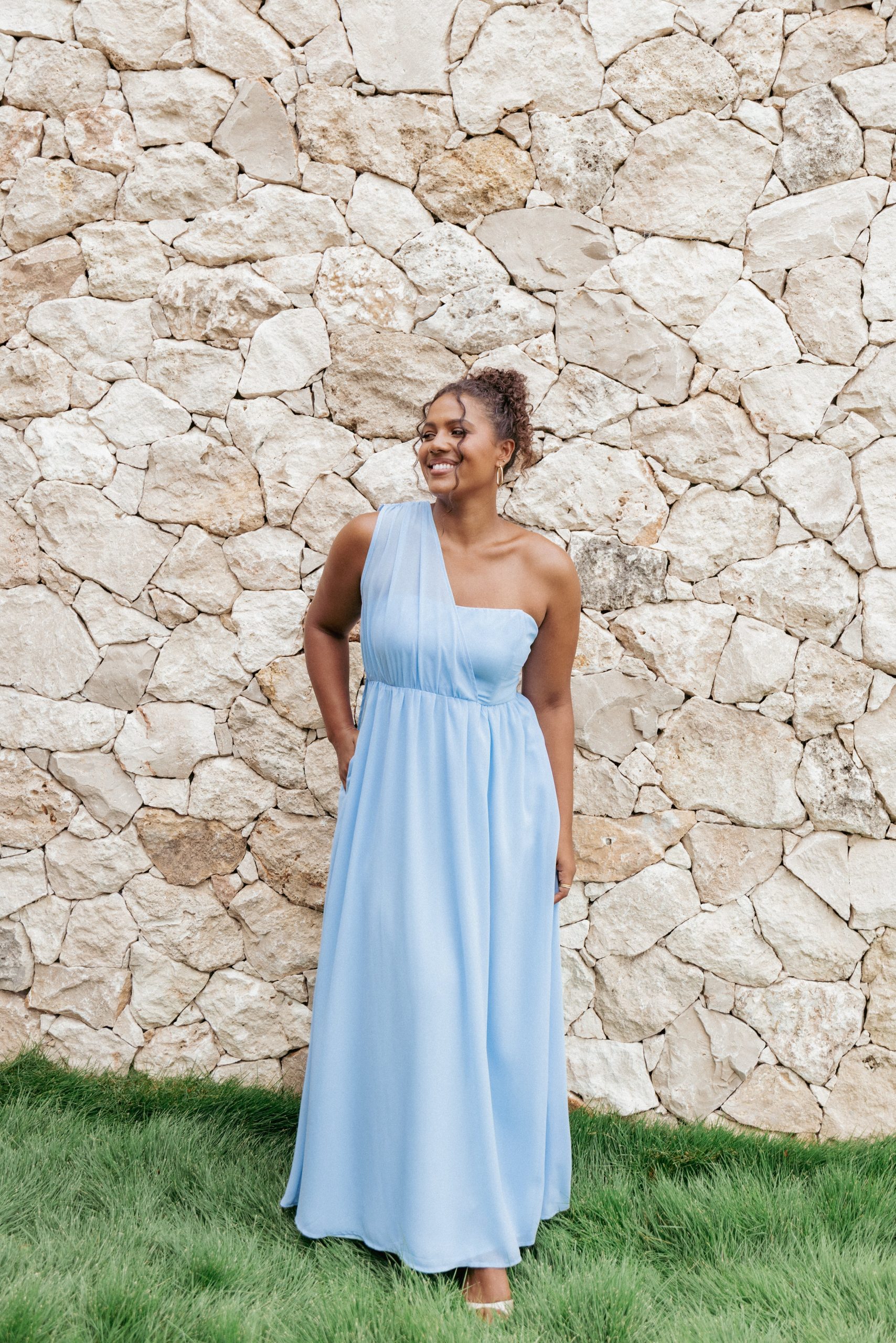 Darlee Maxi Dress - Cornflower Blue - Image 7