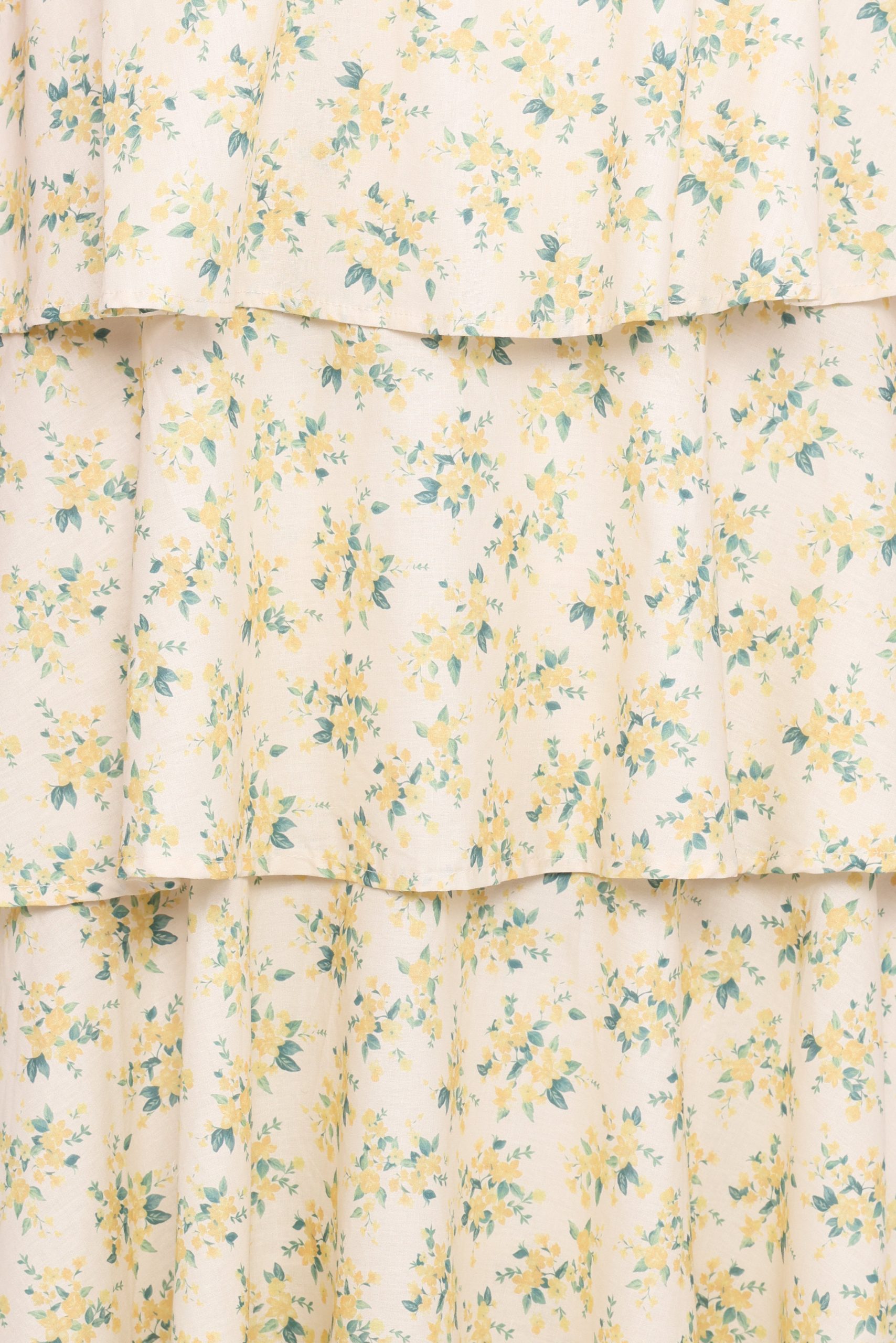 Darlia Halterneck Maxi Dress - Yellow Floral - Image 7