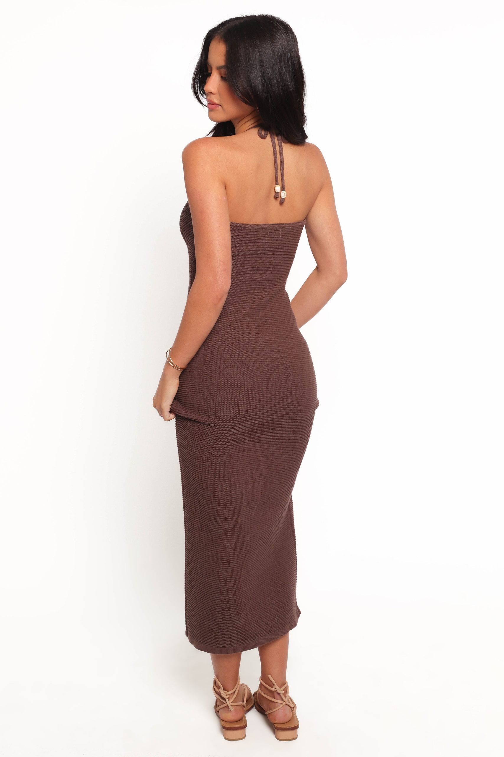 Darya Midi Dress - Cocoa - Image 5