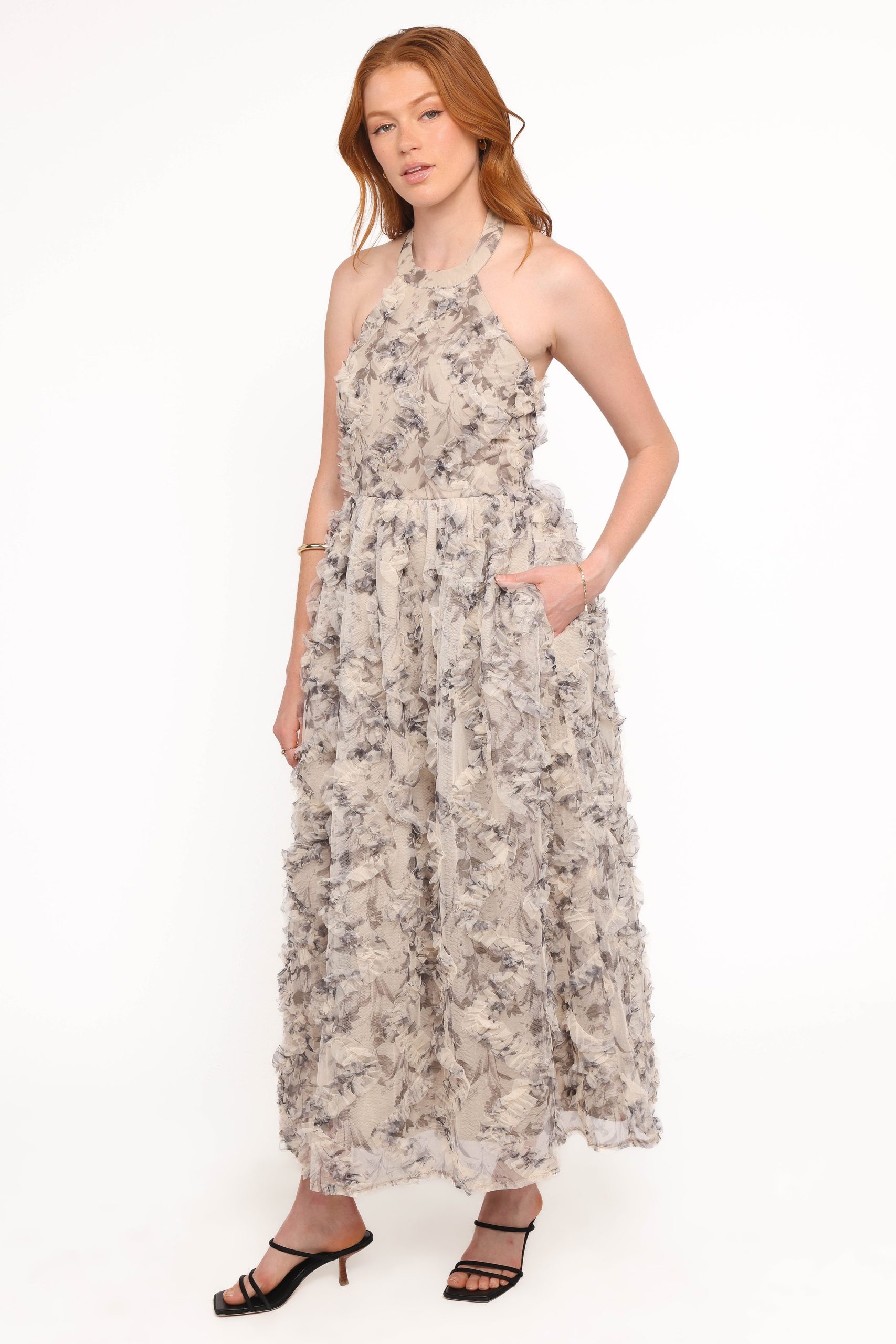 Delora Midi Dress - Floral - Image 3